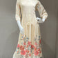 Half white Anarkali top 4660