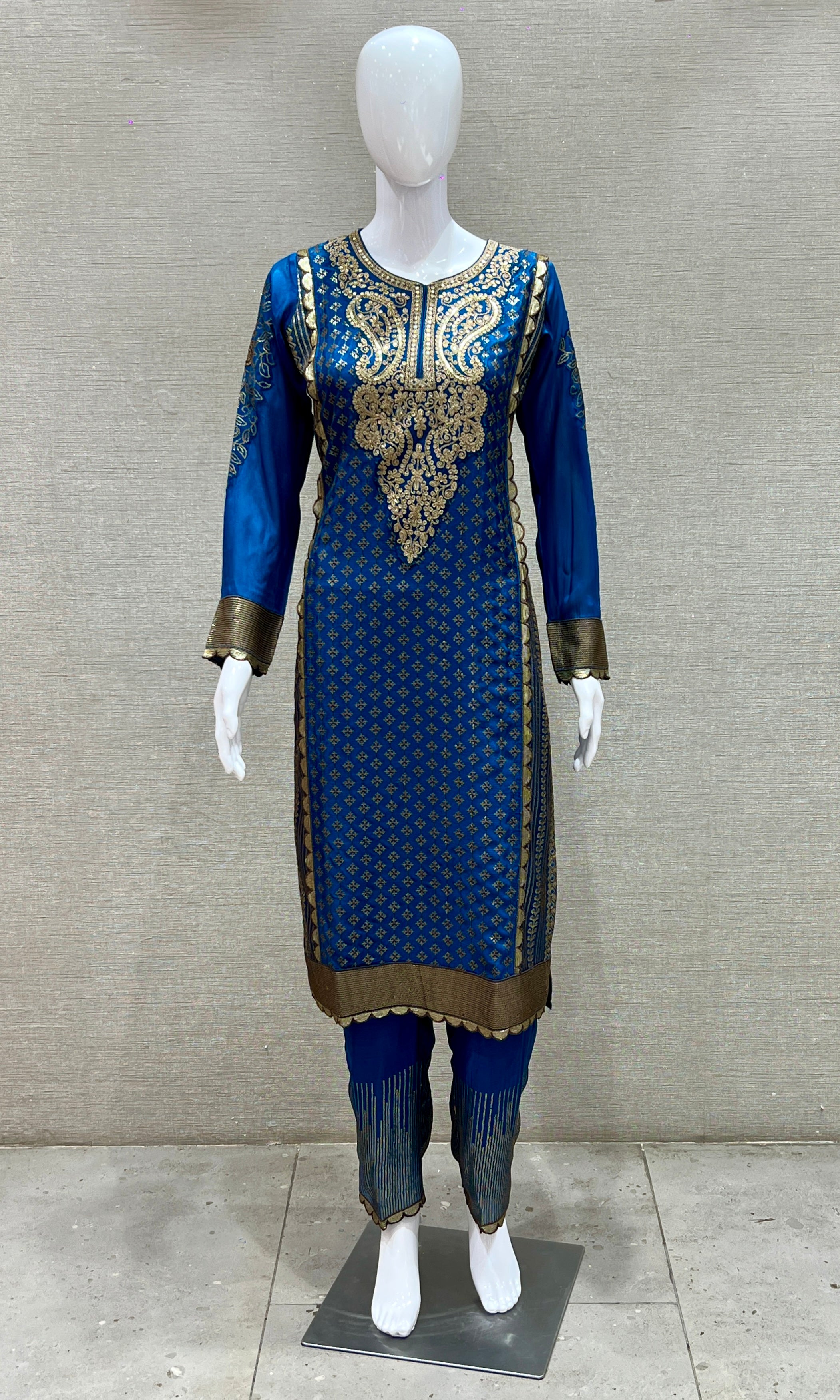 Blue kurta set