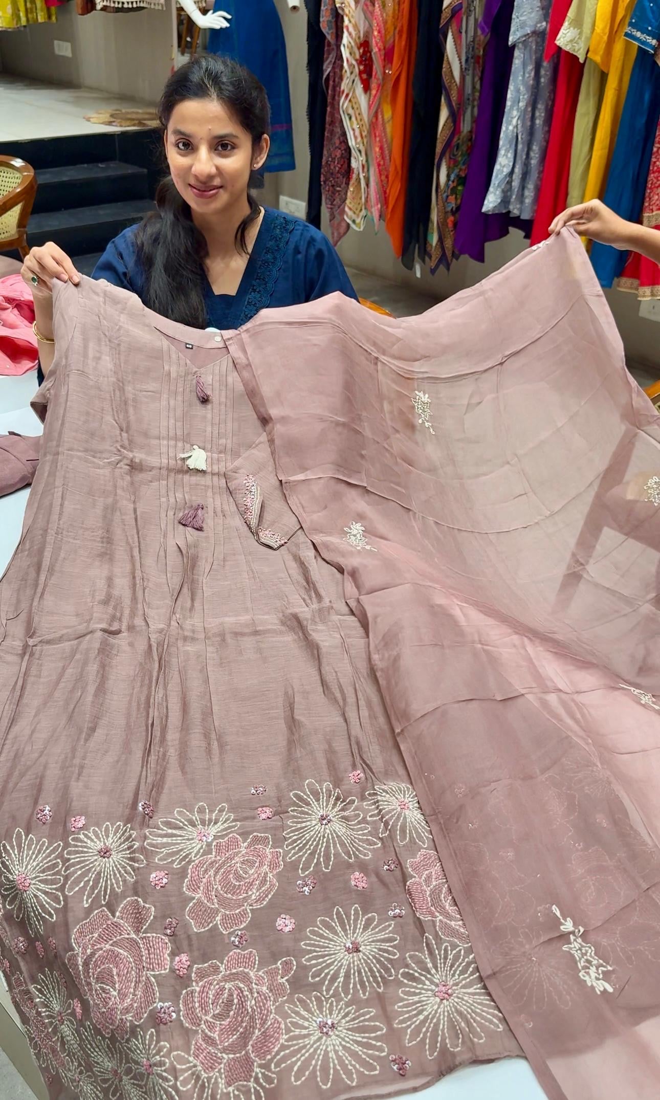 Light Purple Classic Kurta Set