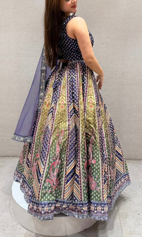Purple Lehenga