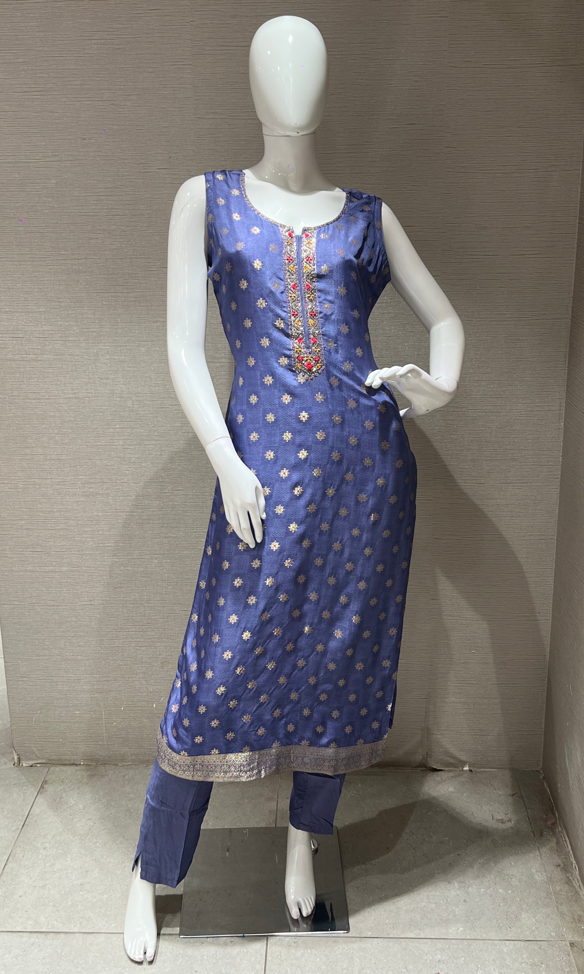 Lilac kurta set