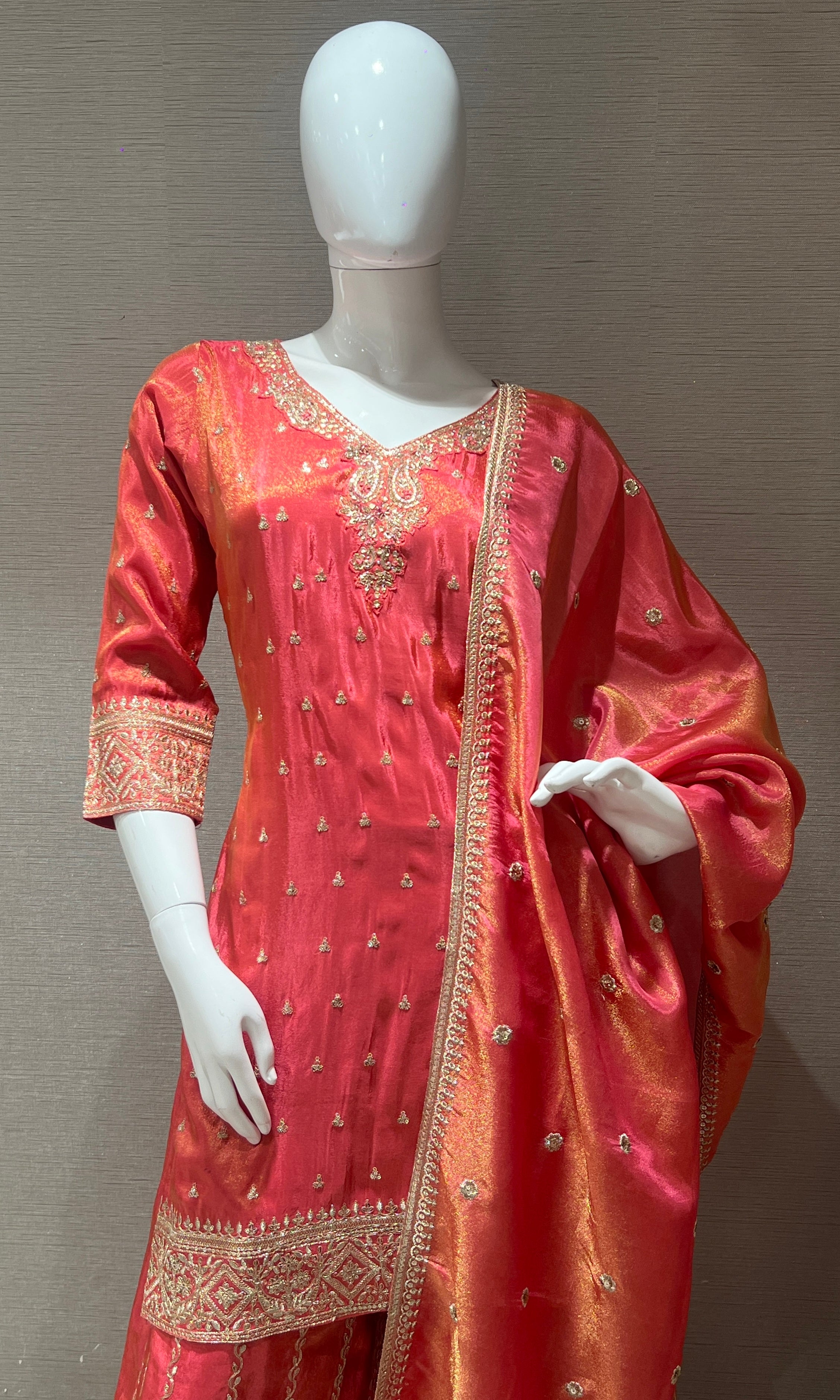 Pink Sharara