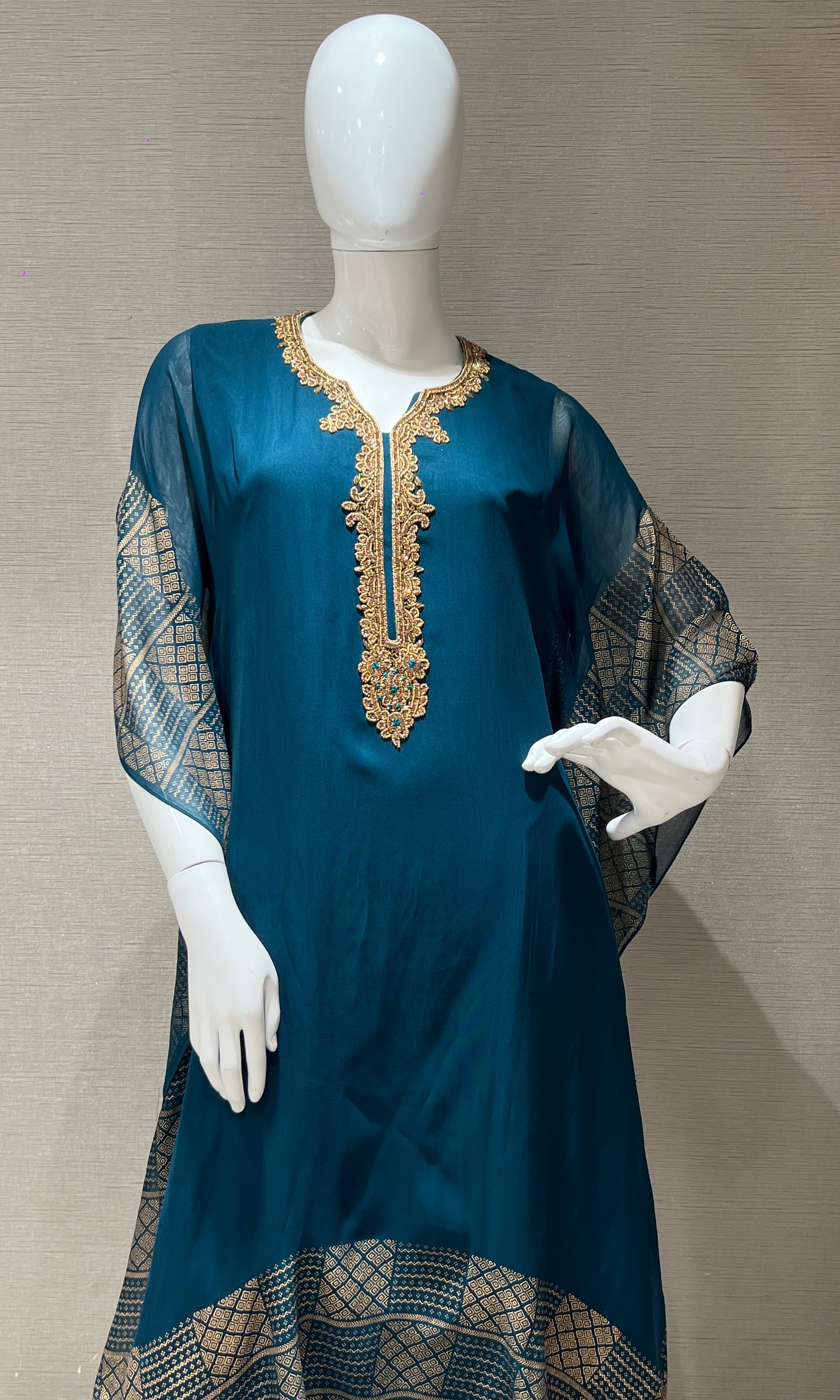 P blue Kaftan