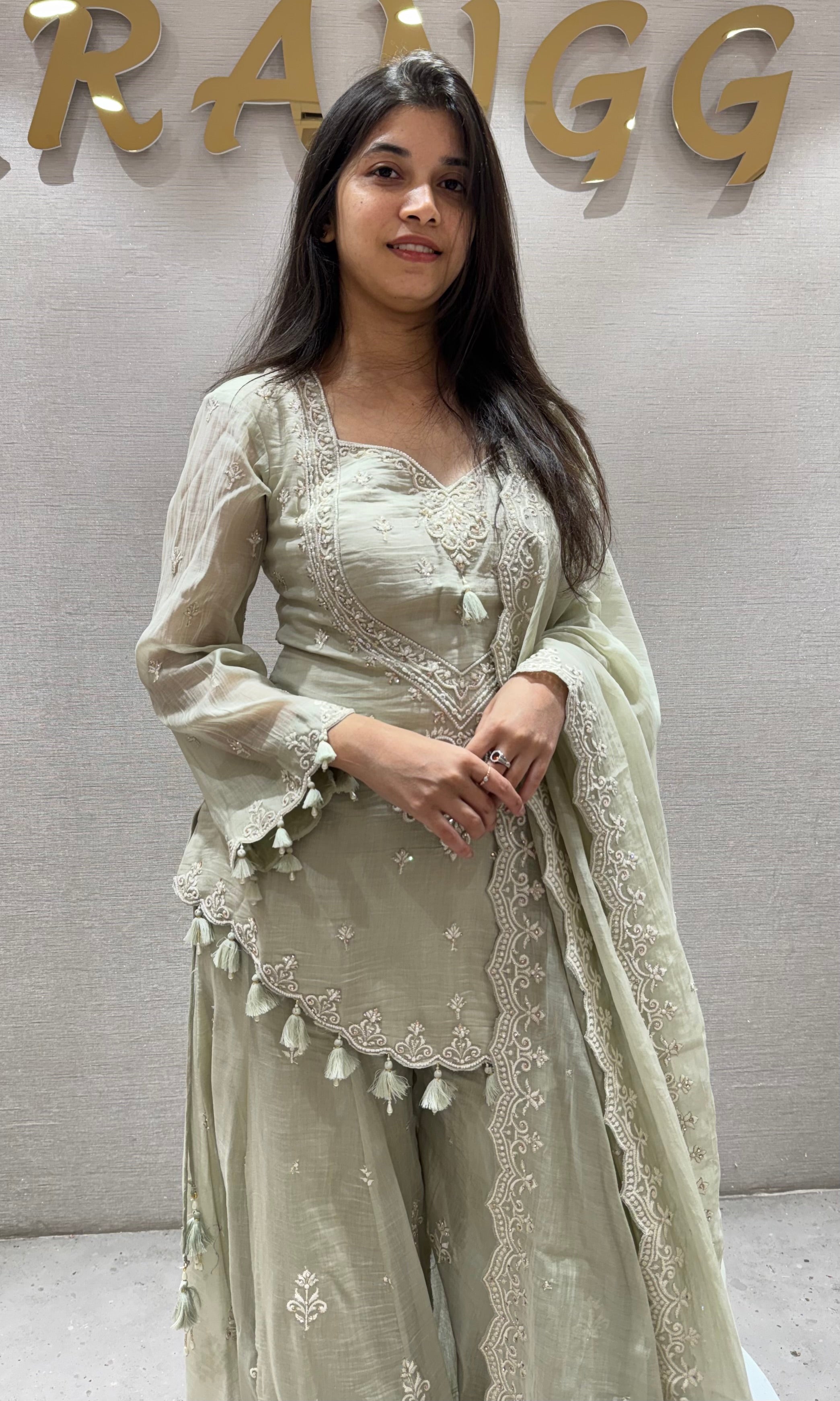 Light Grey PALAZZO Set