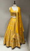 Yellow Lehenga with Intricate Embroidery