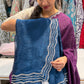 Blue saree 777