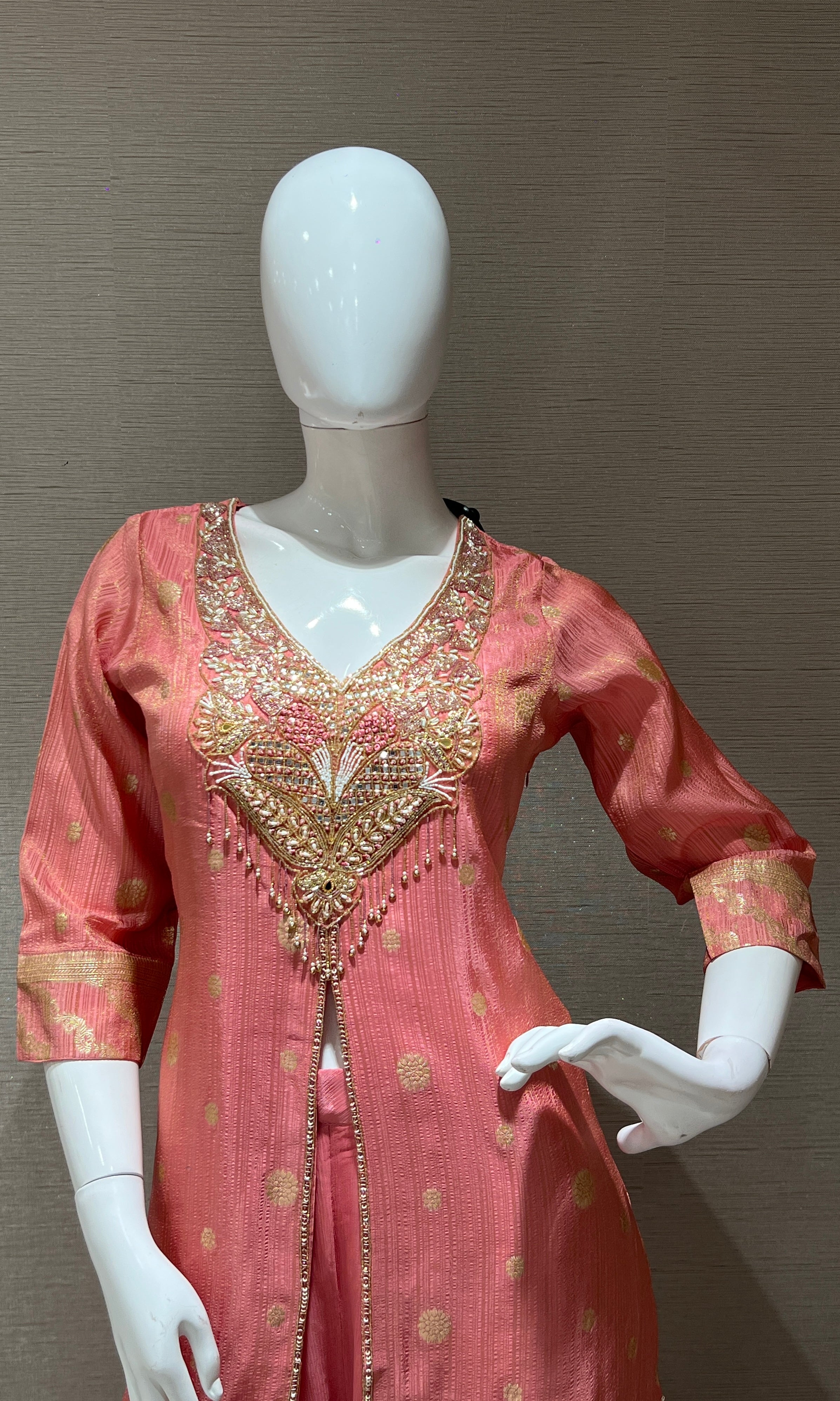 Baby pink palazzo