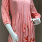 Baby pink Anarkali top 4660