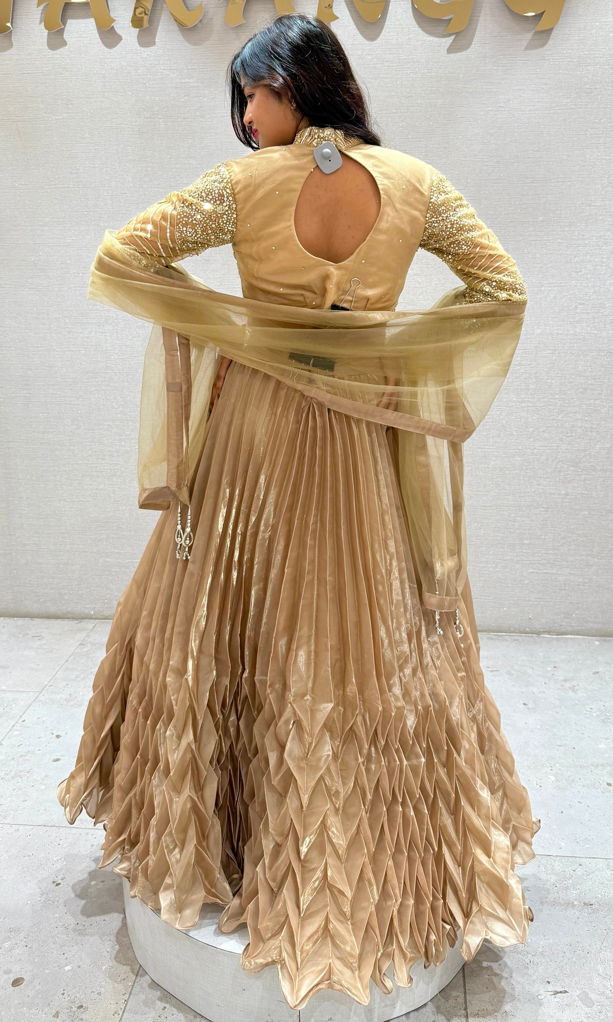 Gold Lehenga