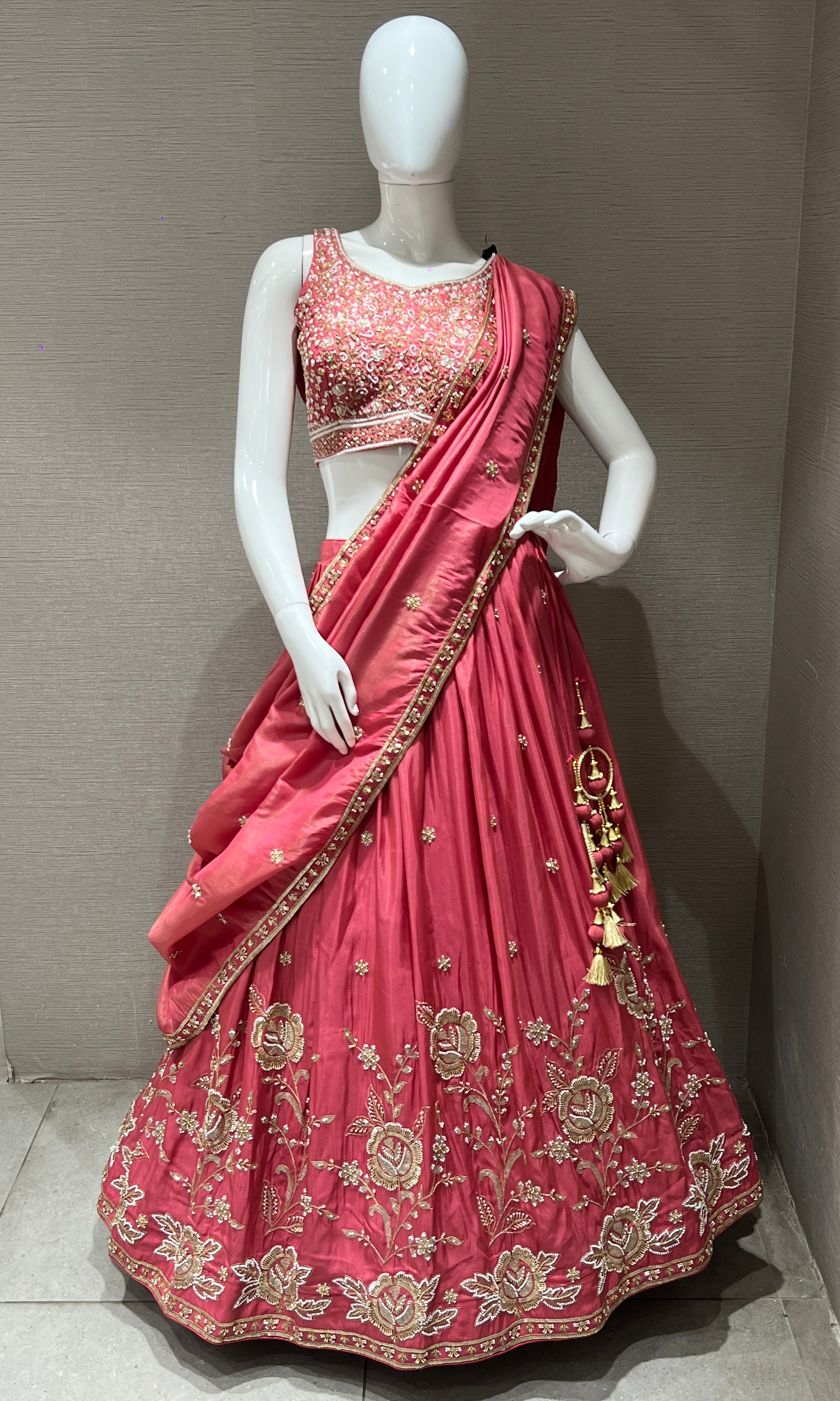 Pink Lehenga