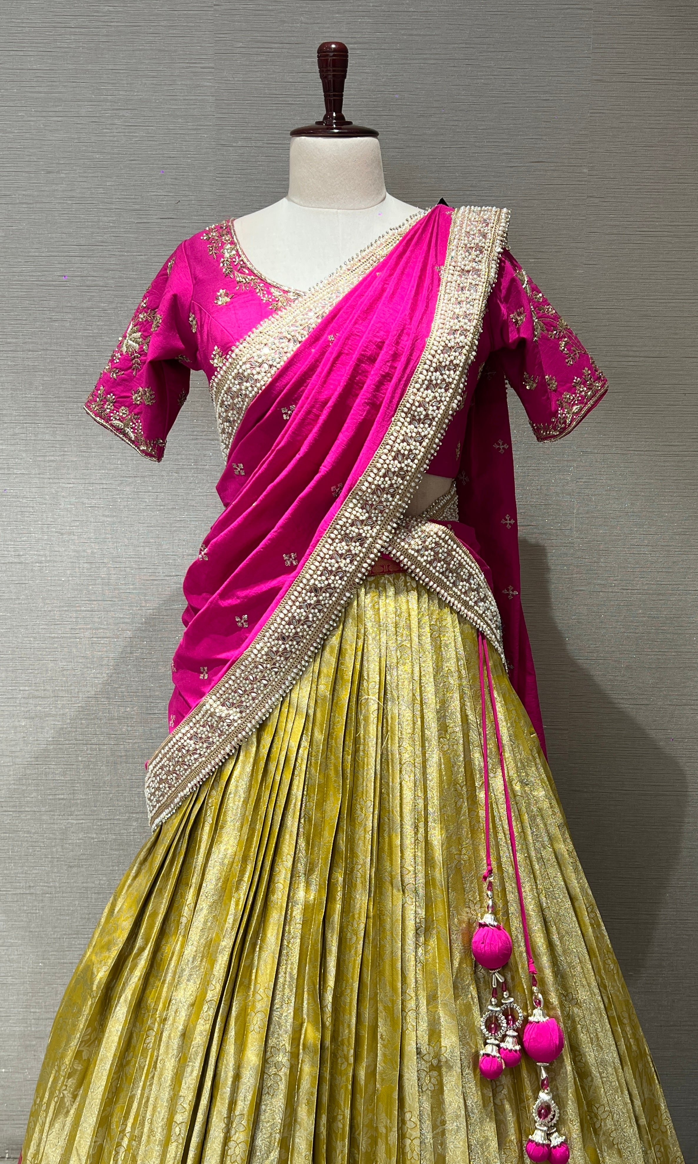 Rani pink Lehenga
