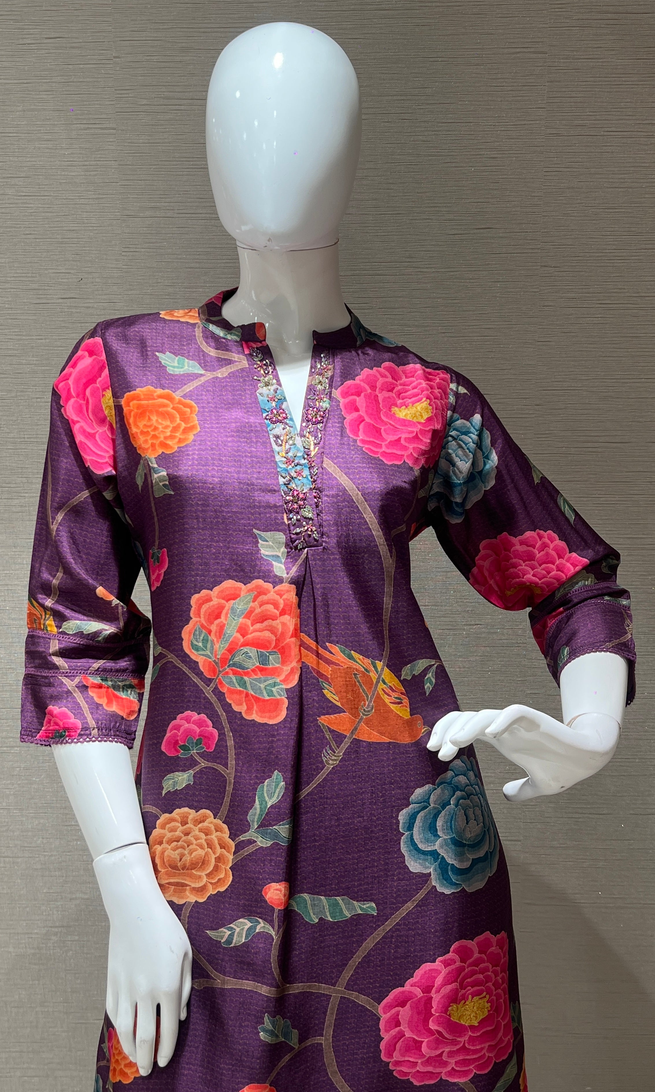 Purple Kurti top