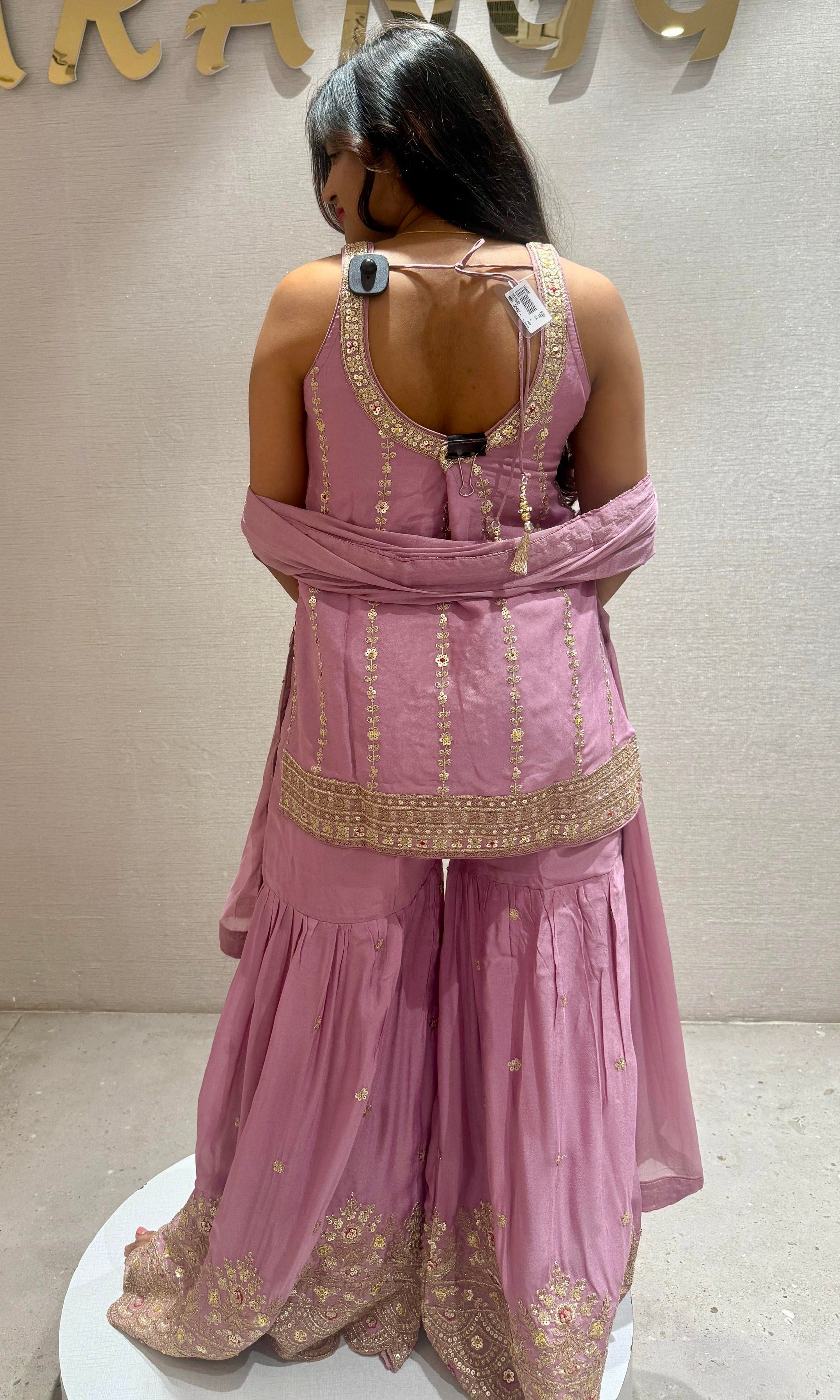 Lilac gharara