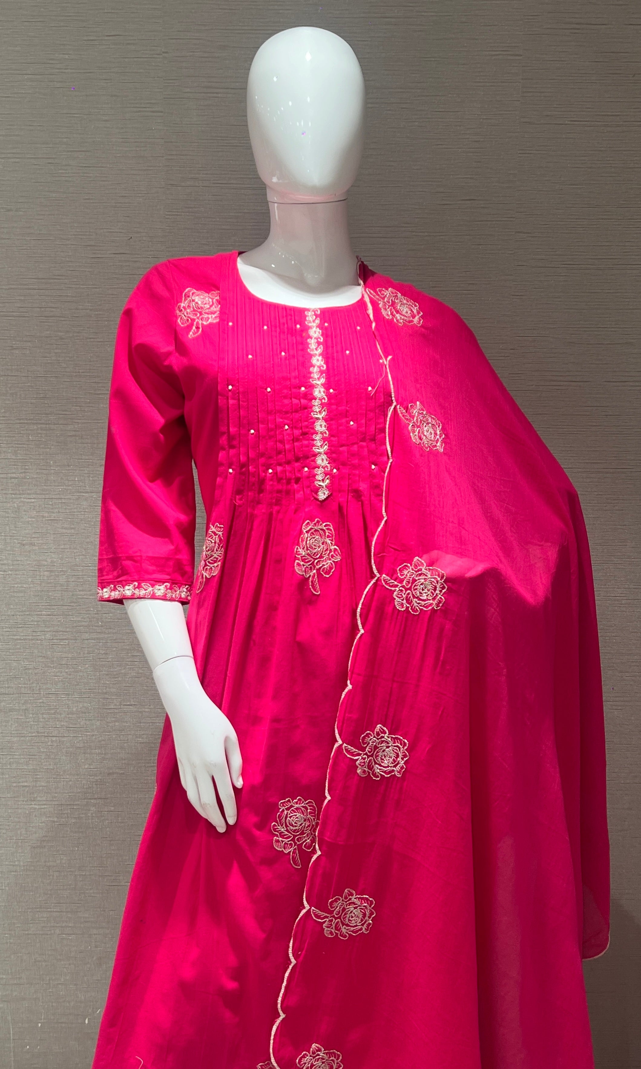 Rose Pink kurta set