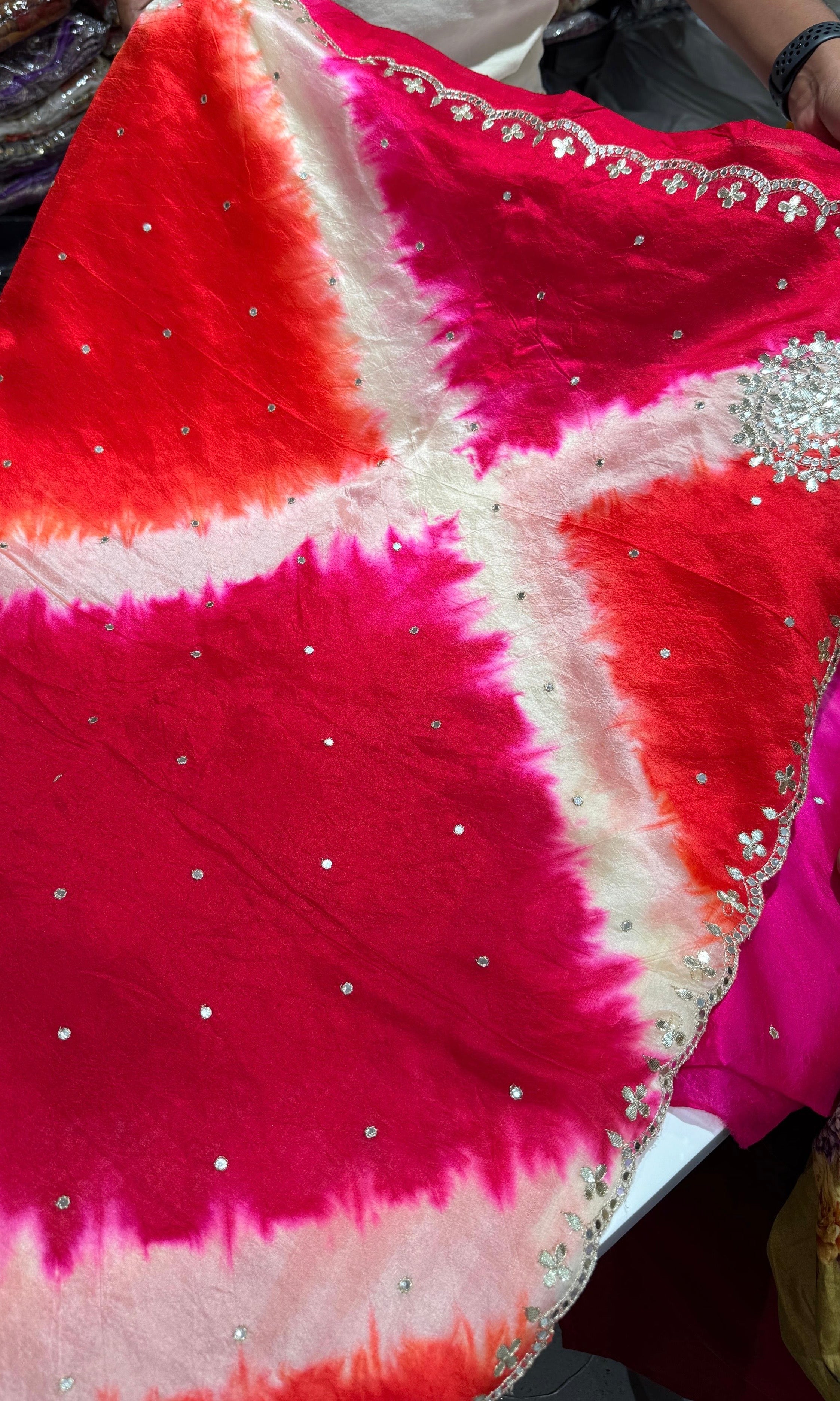 Multi colour saree