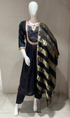 Black kurta set