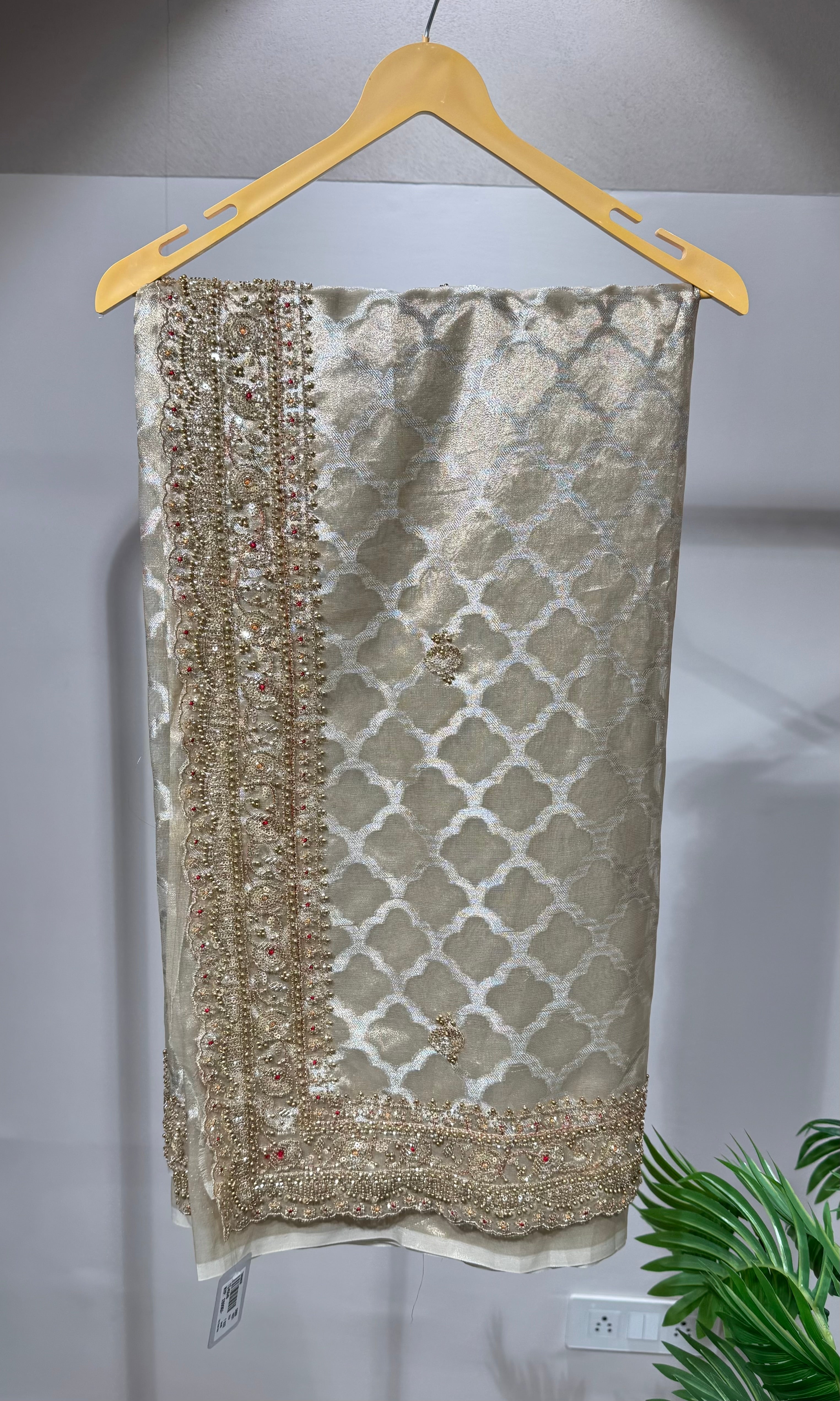 Gold Gilded Glamour Ensemble SAREE