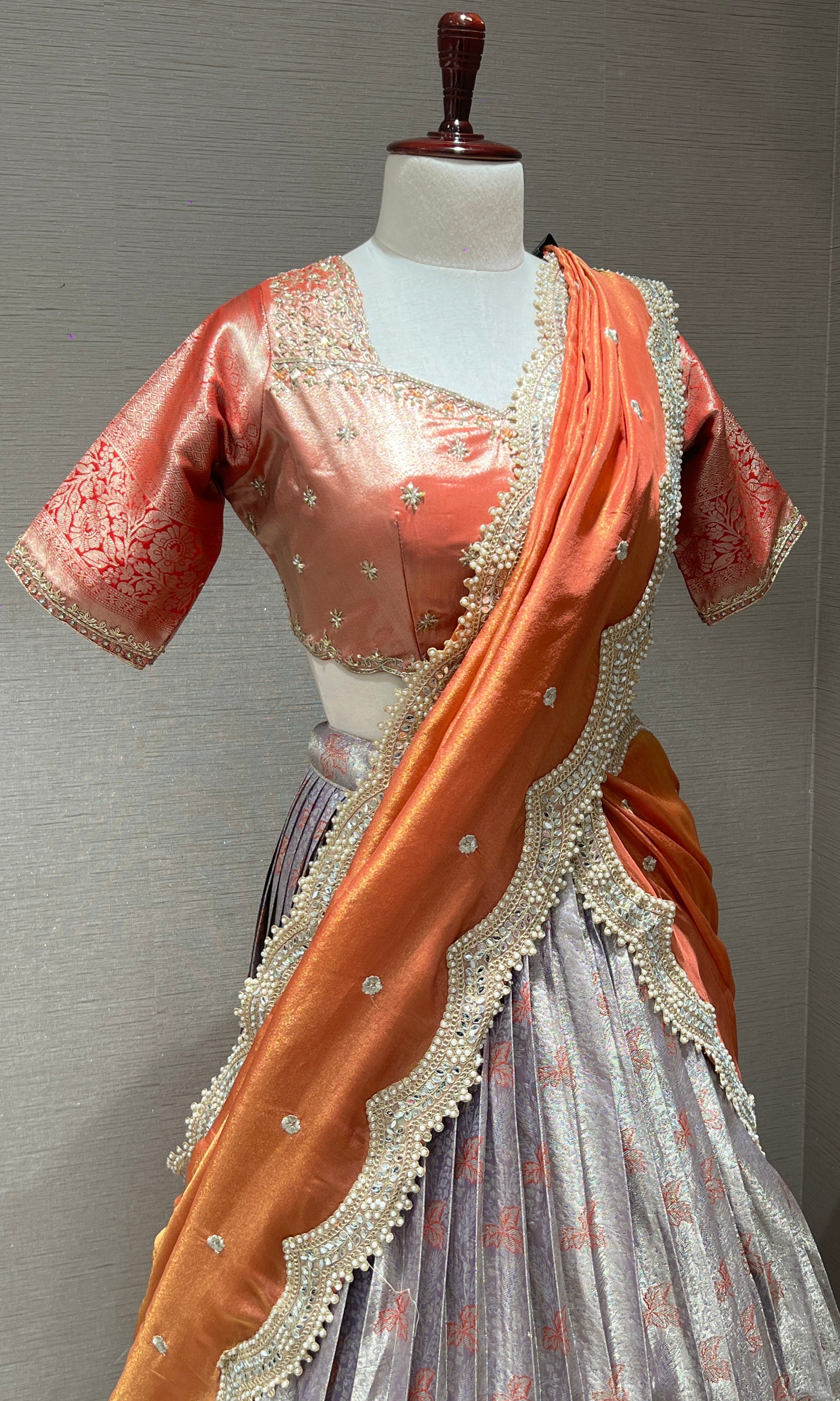 Light purple Lehenga