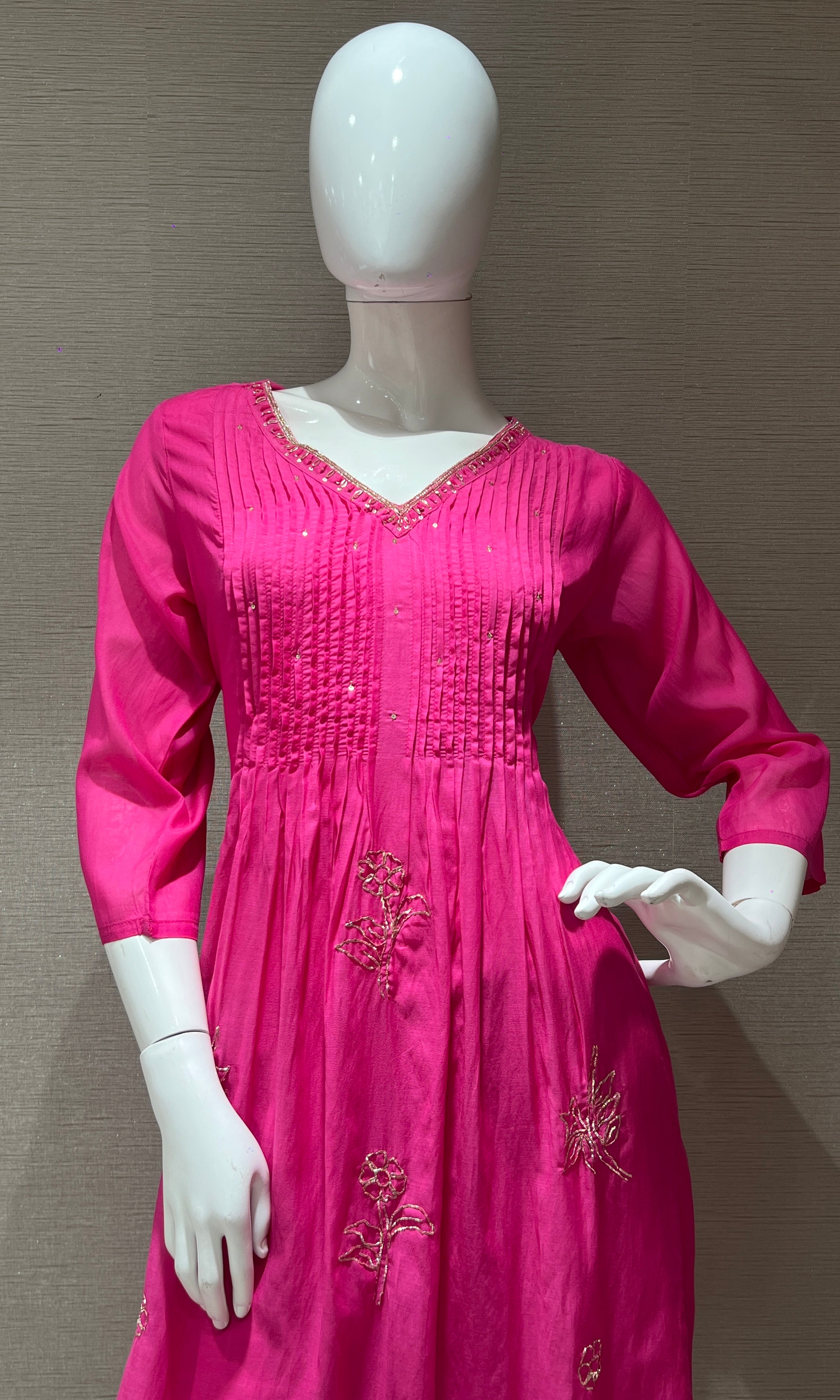 Pink kurta set