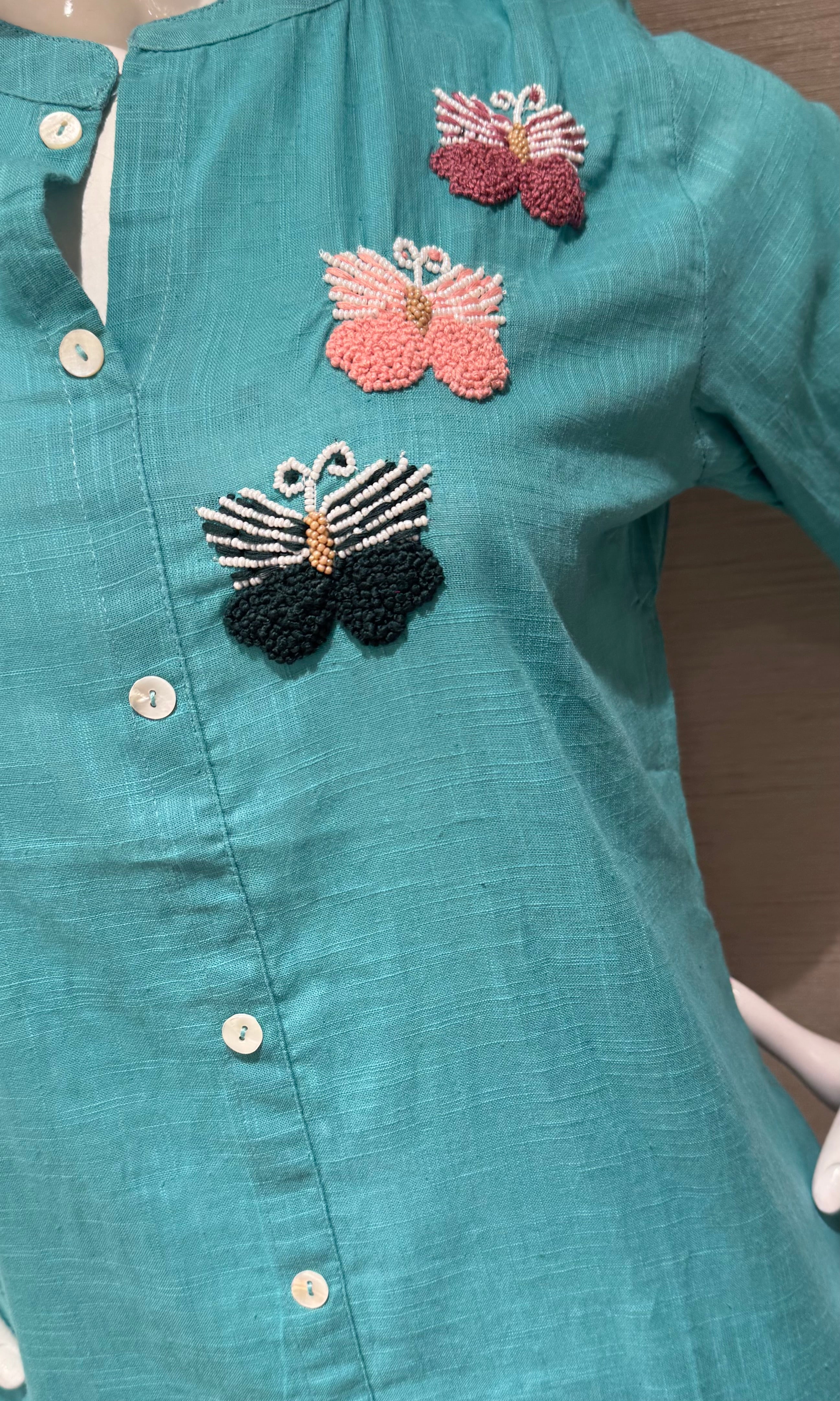Rama Floral Butterfly Cord set