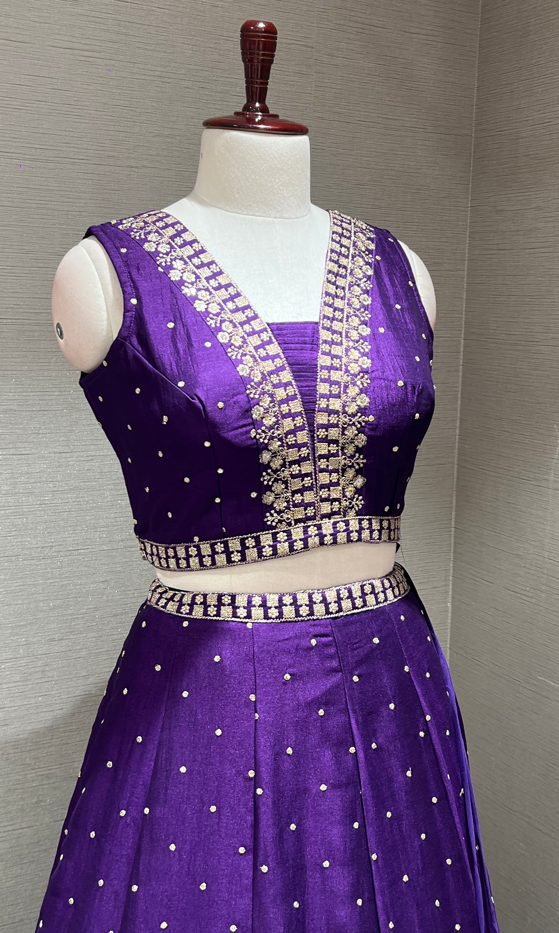 Purple Lehenga