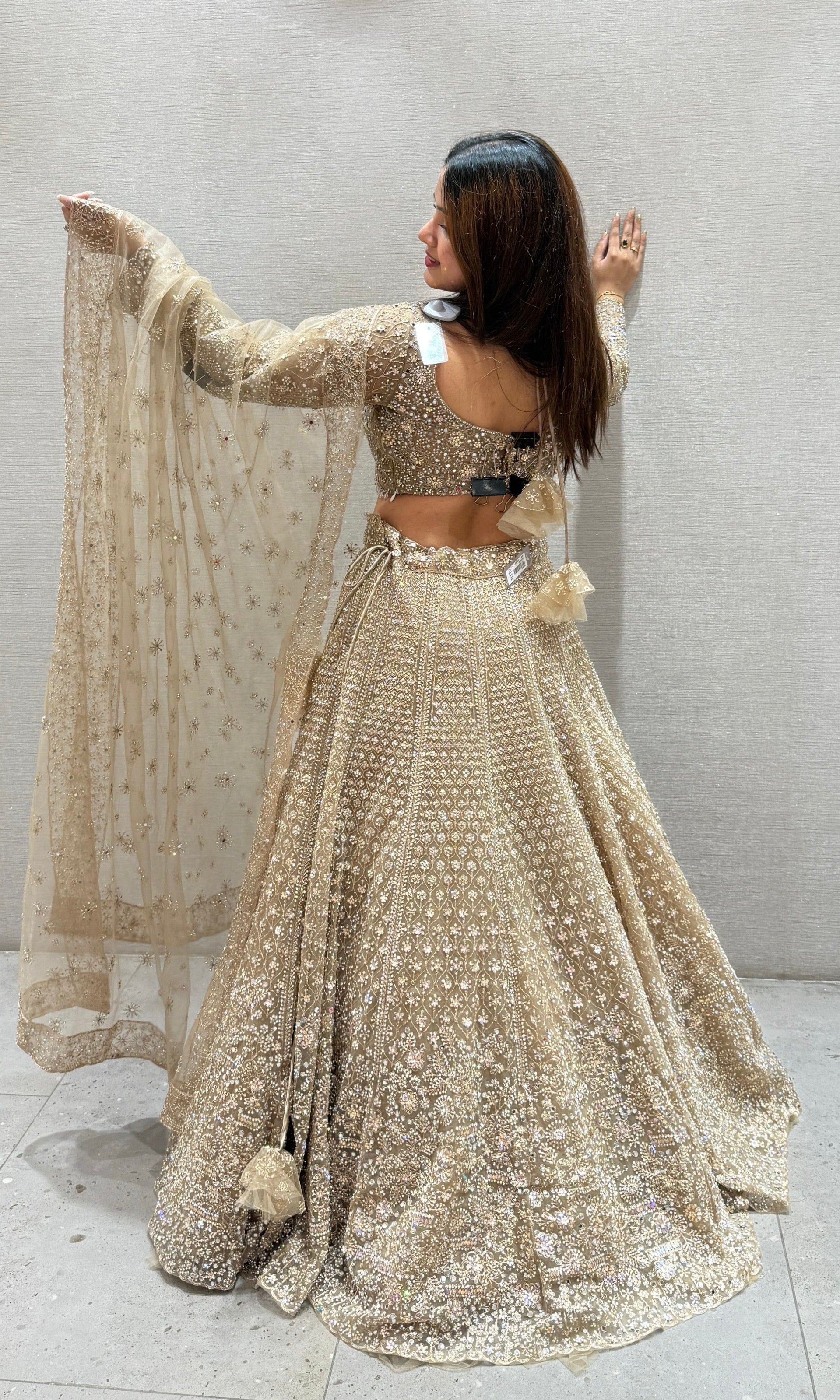 Golden Lehenga