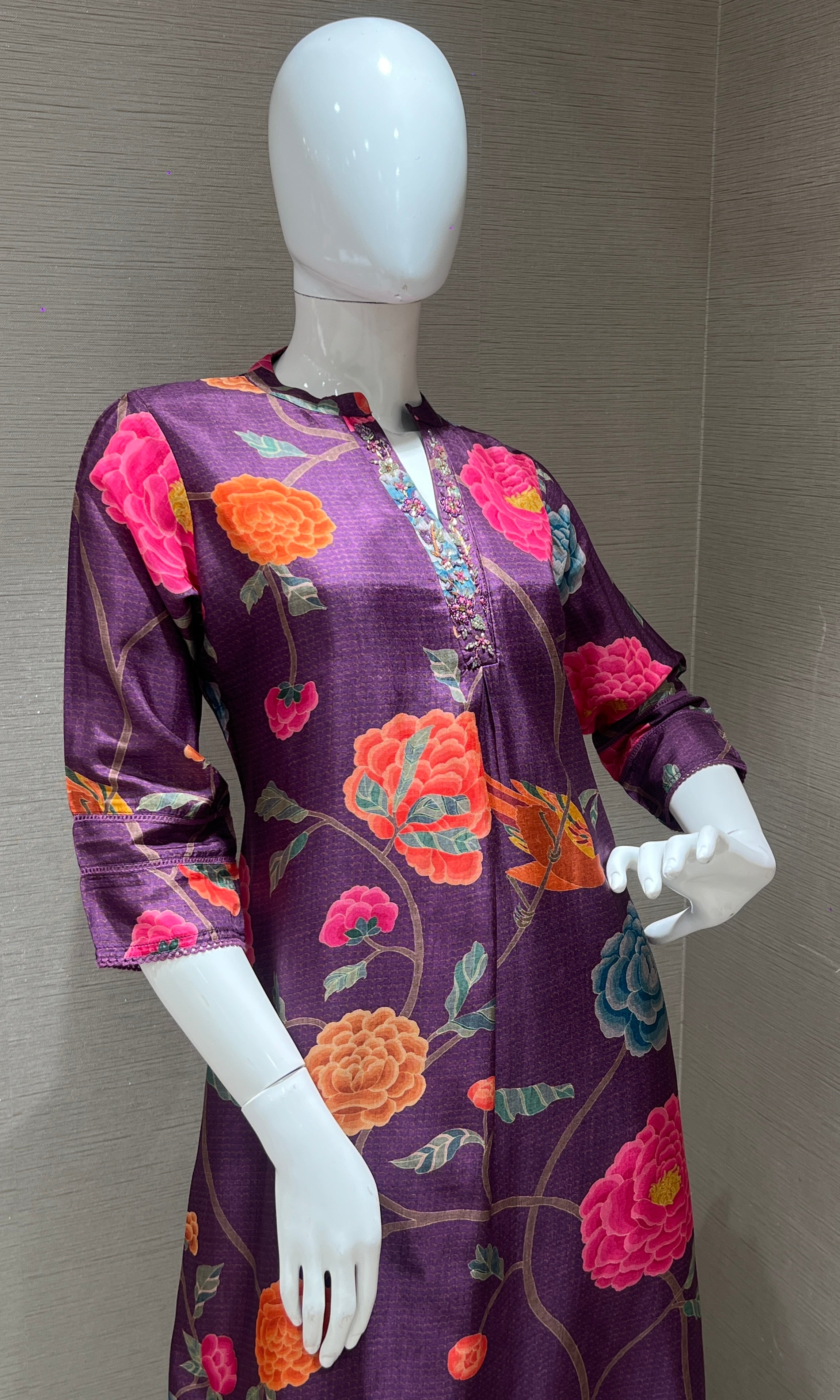 Purple Kurti top