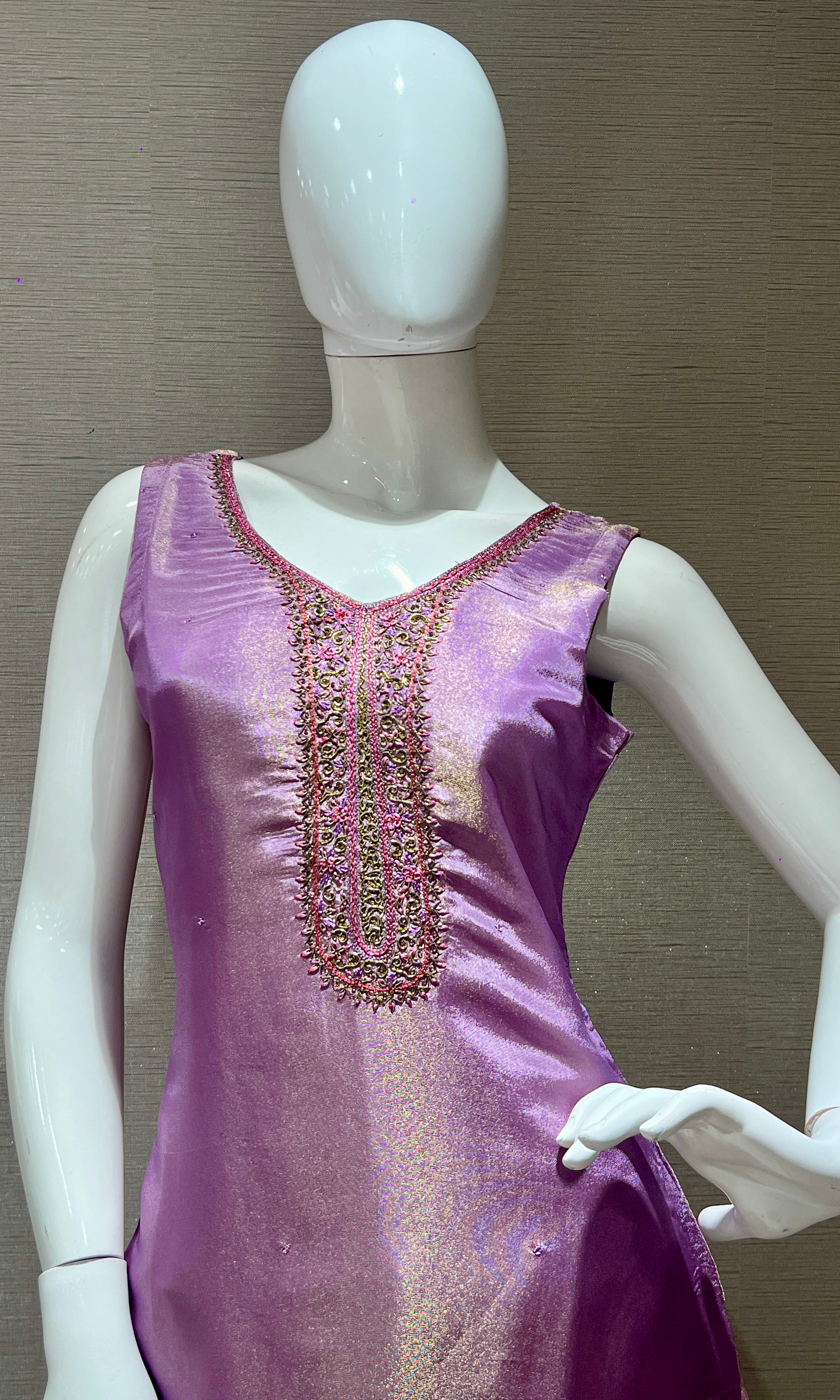 Light purple kurta set