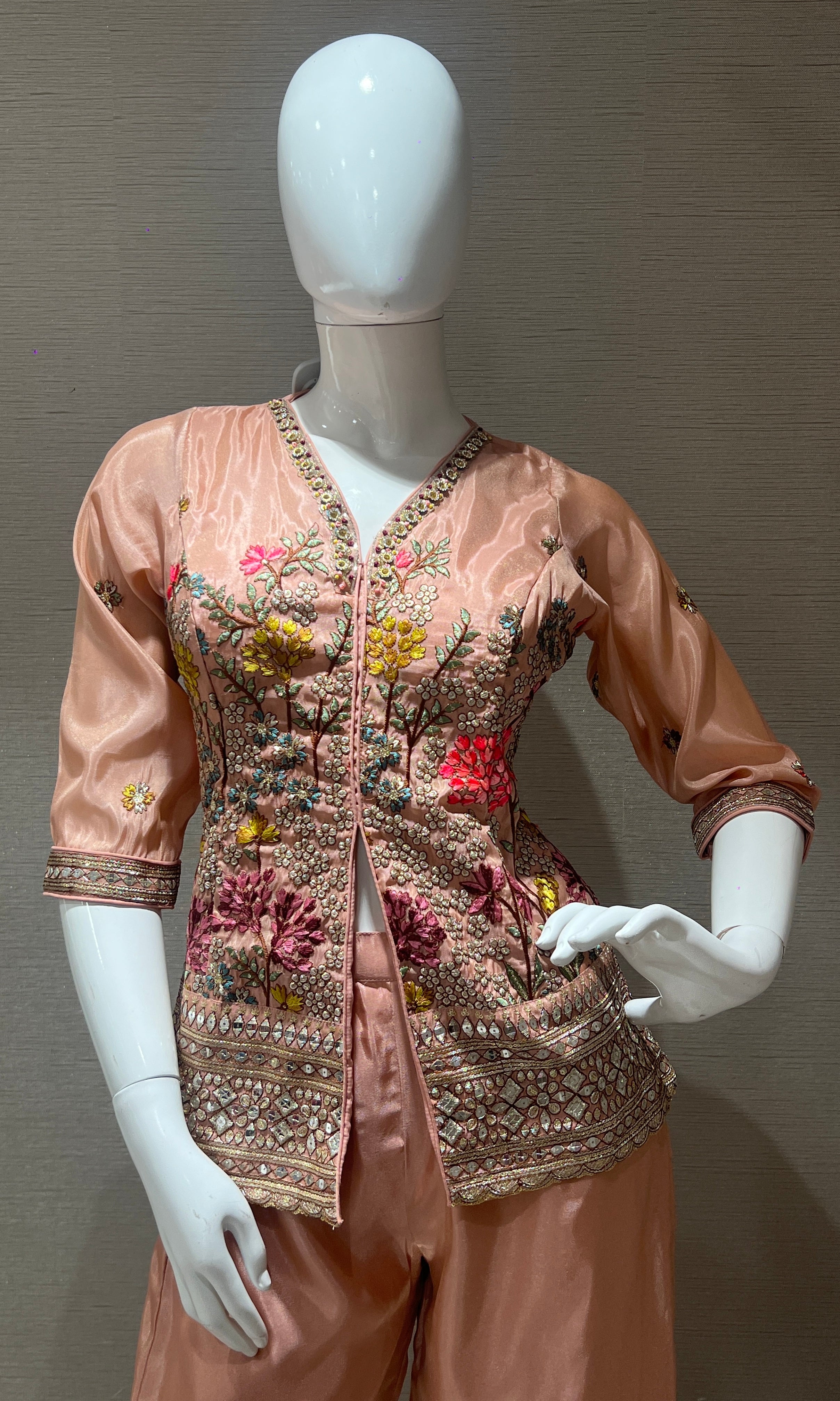 Peach palazzo