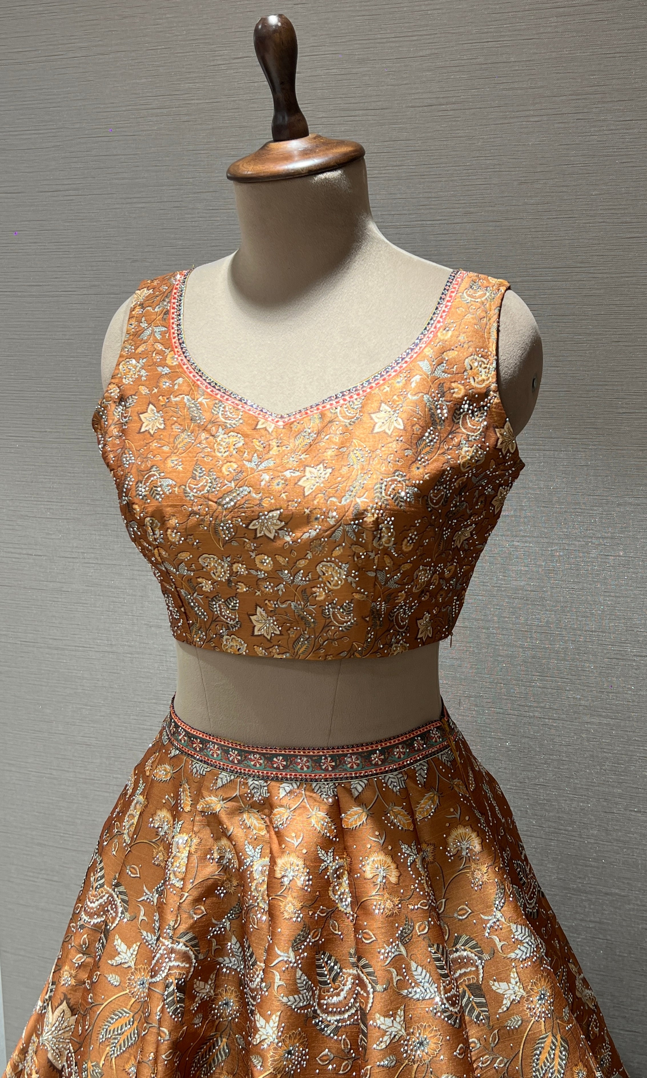 Mustard yellow Lehenga