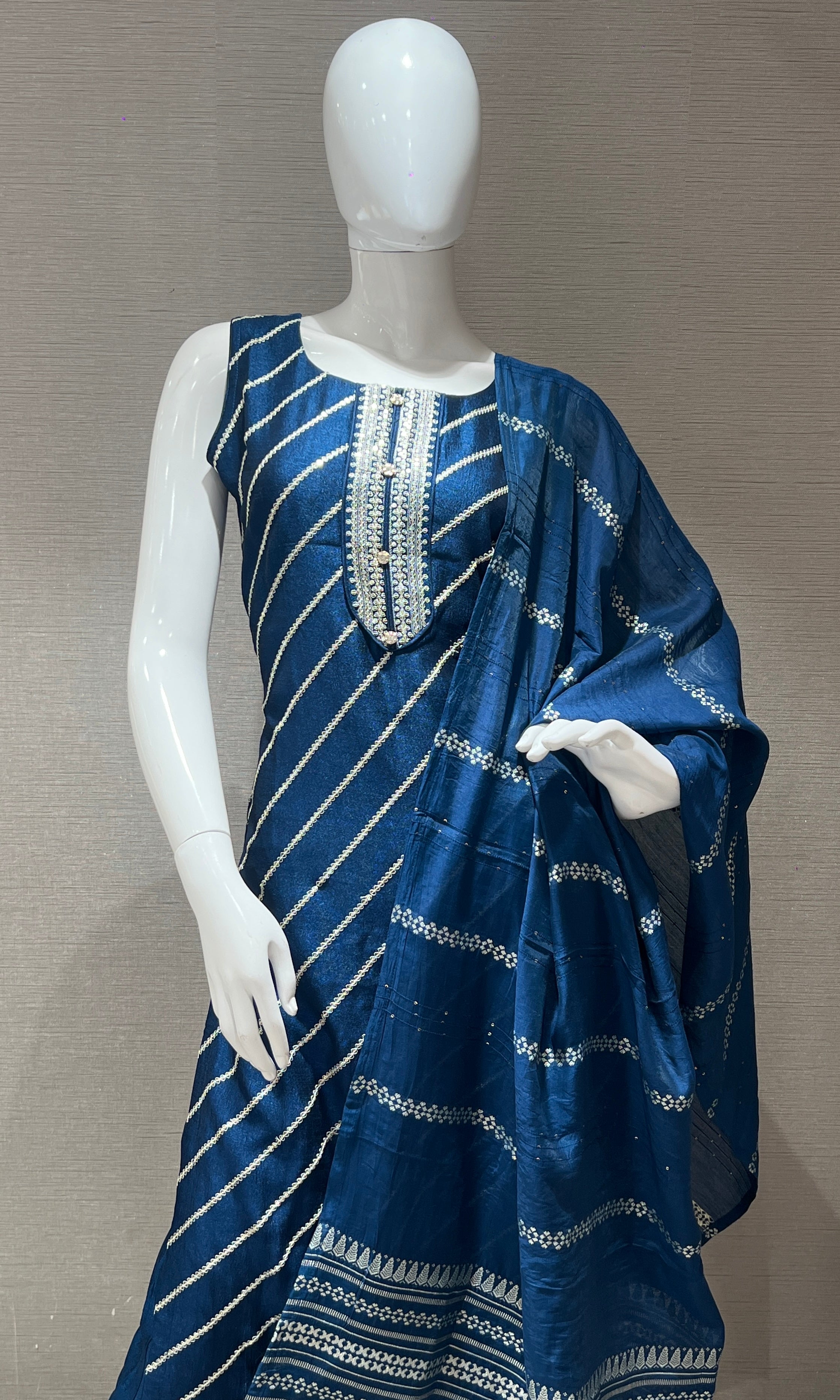 Blue kurta set