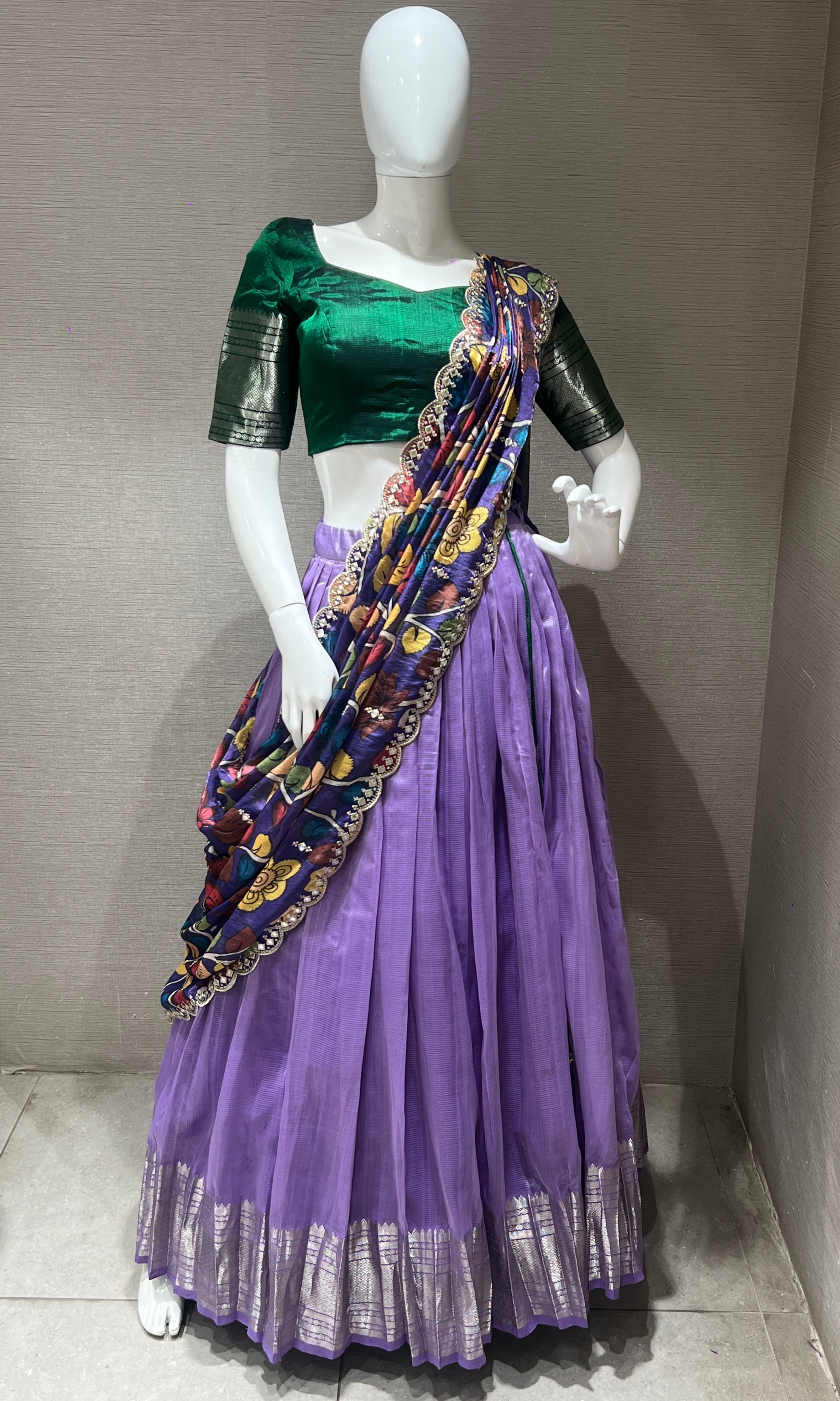 Light purple Lehenga