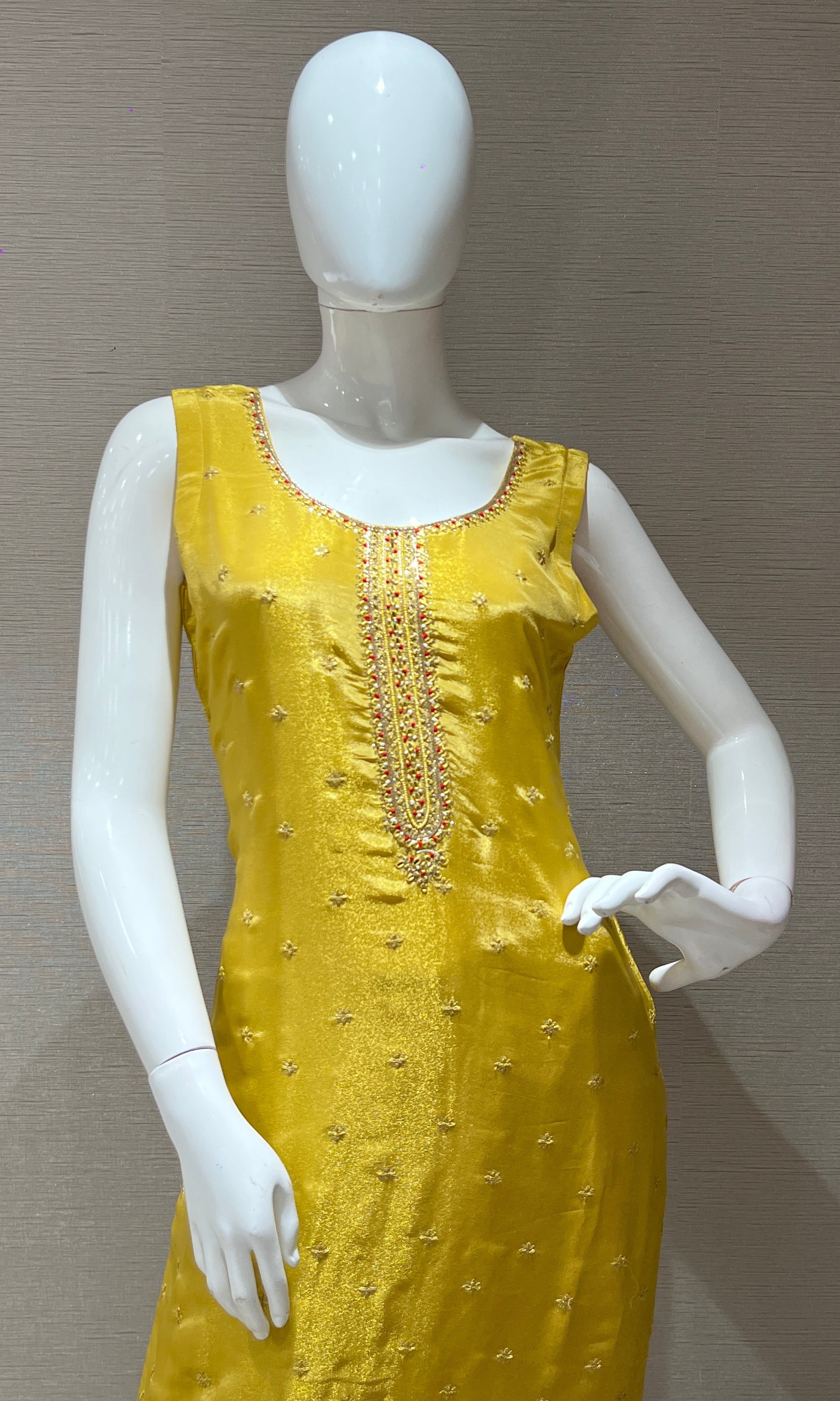 Yellow kurta set