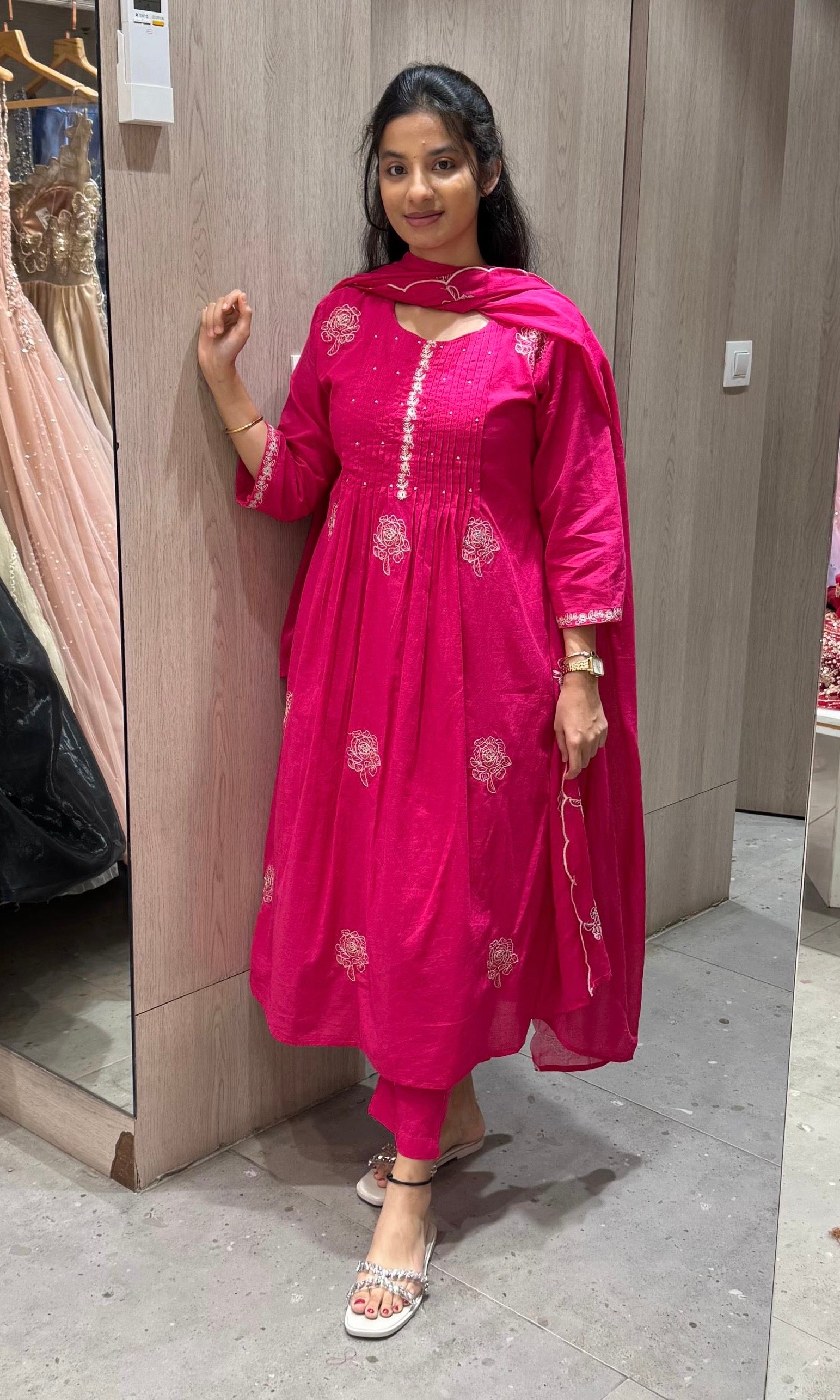Rose Pink kurta set