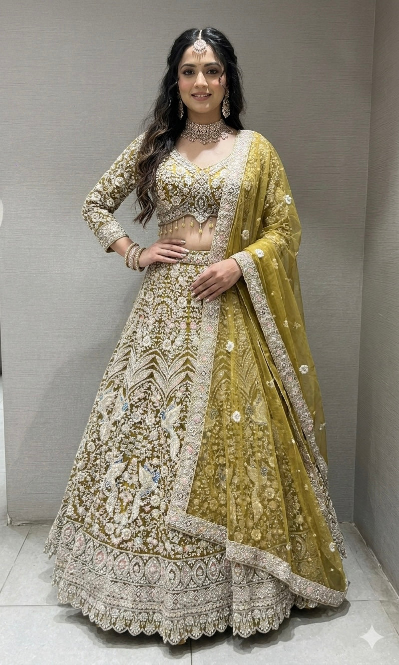 Liril HEAVY INTRICATE EMBROIDERED Lehenga