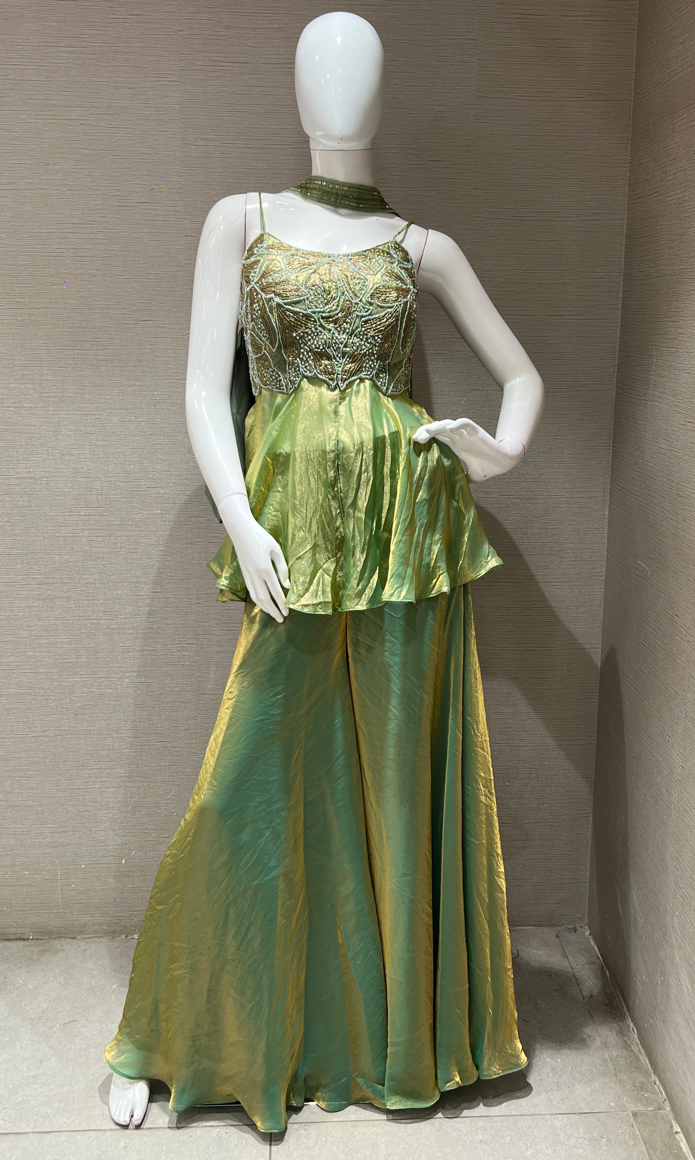 Green palazzo