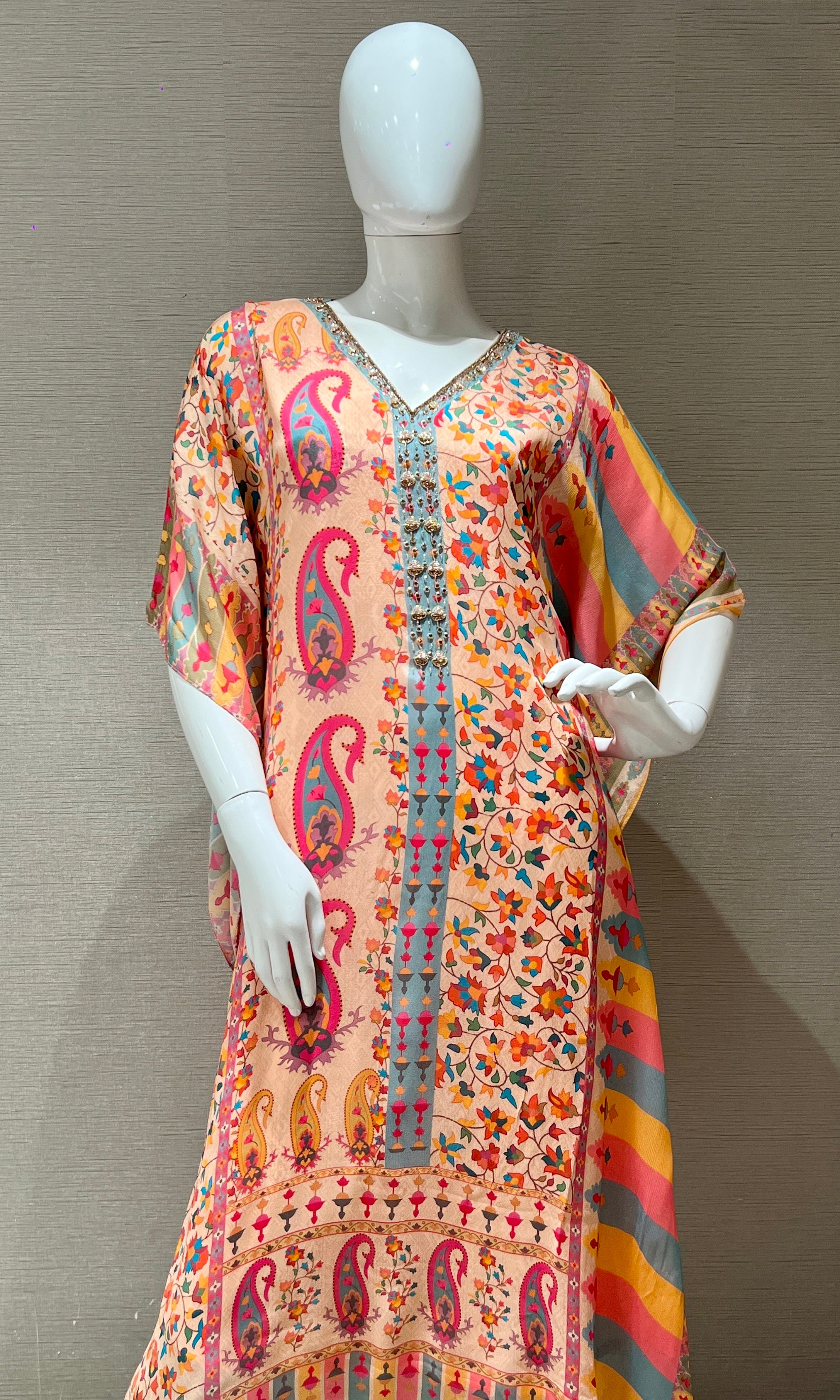 Light peach Kaftan