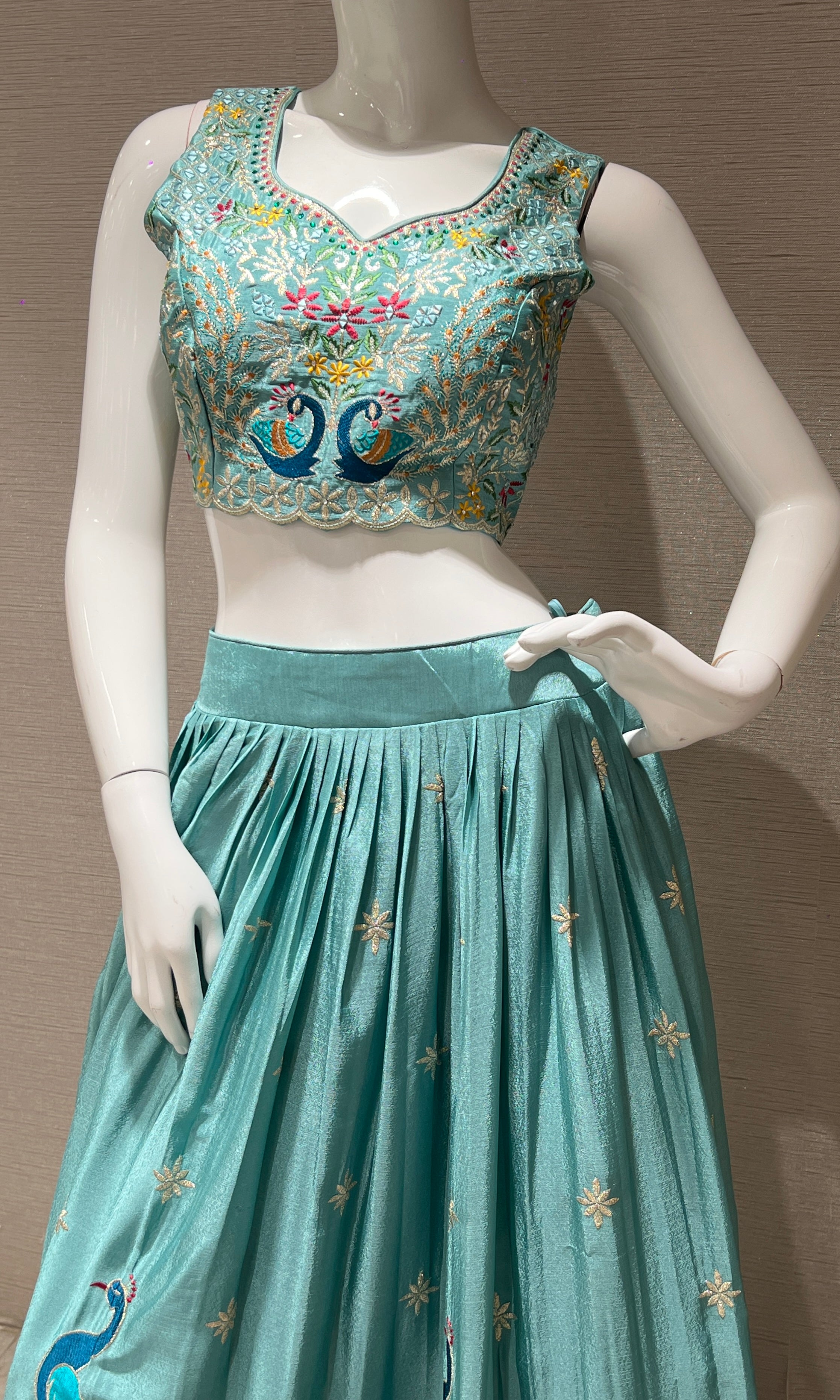 Blue Lehenga