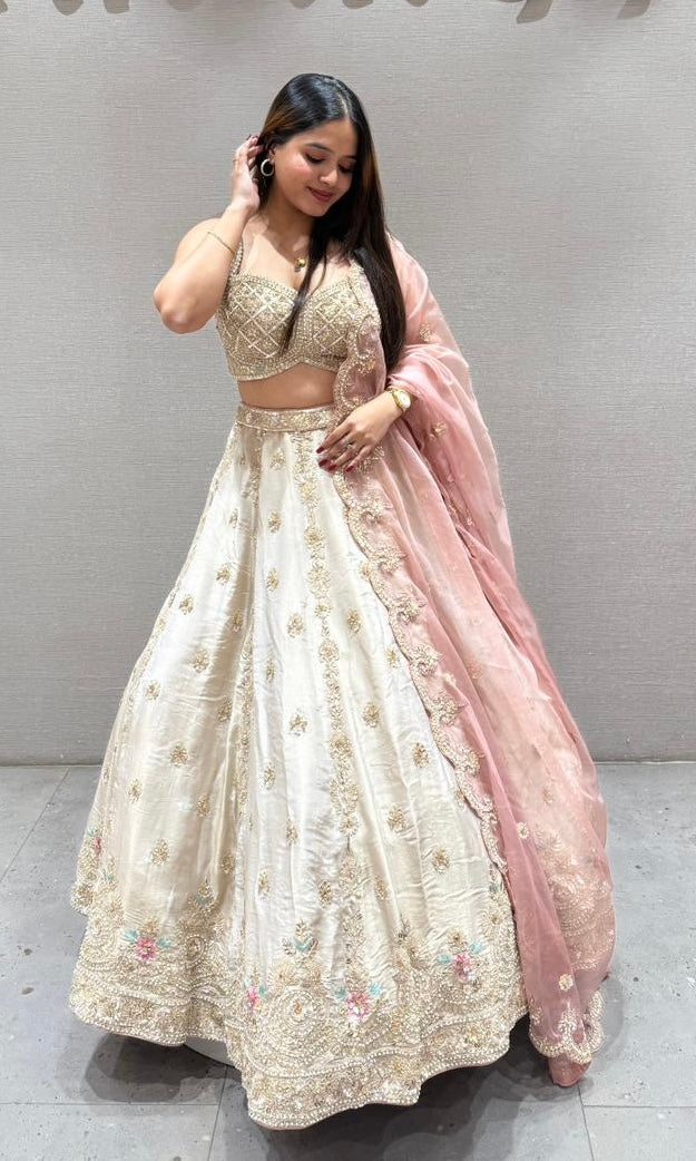 Gold Lehenga