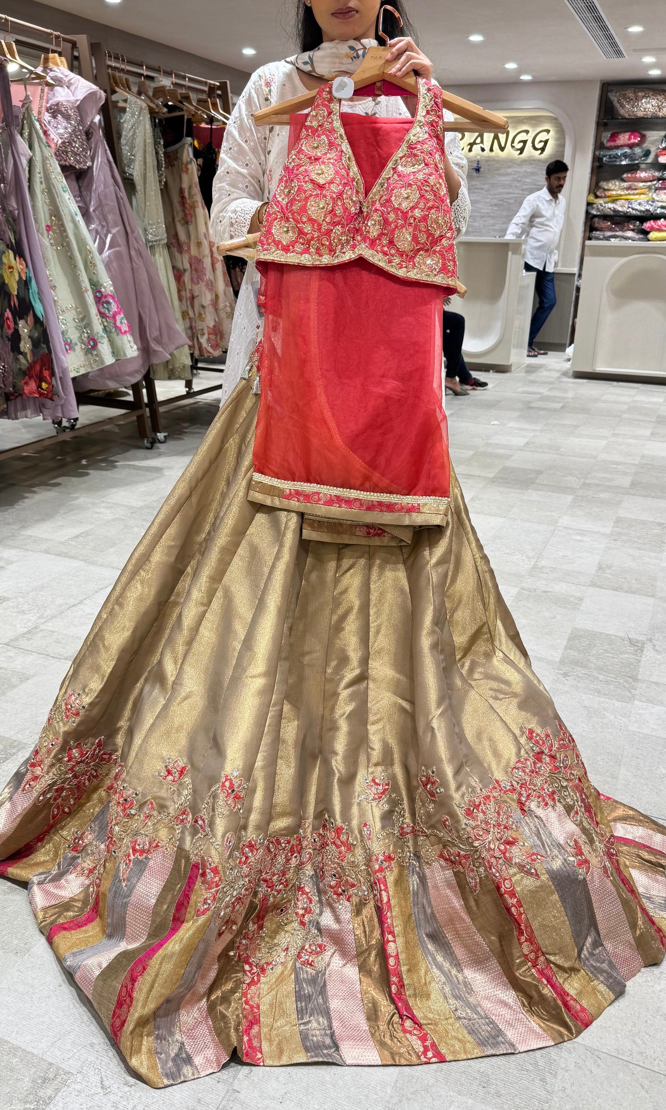 Pink Lehenga