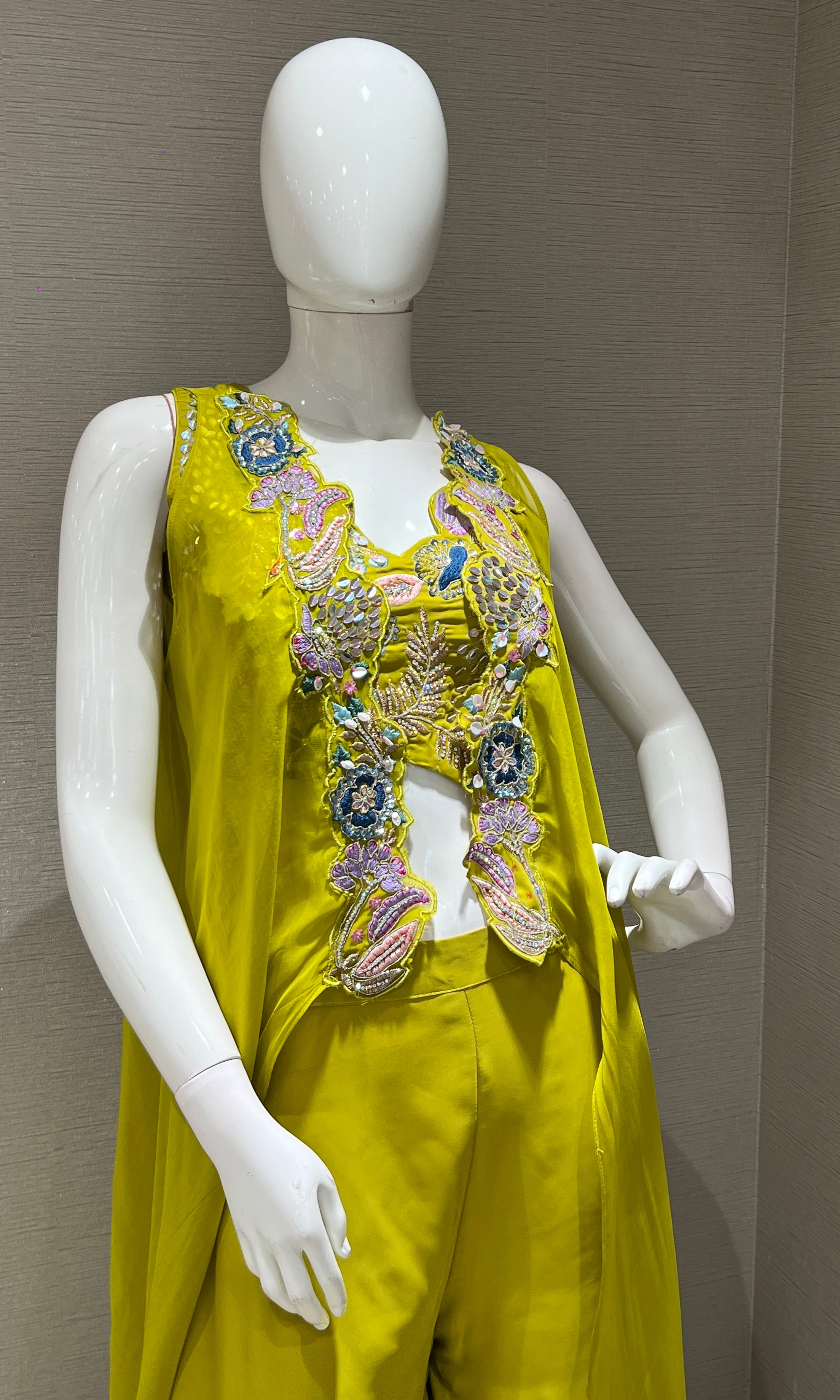 Liril FLOWER 3D CUT palazzo SET