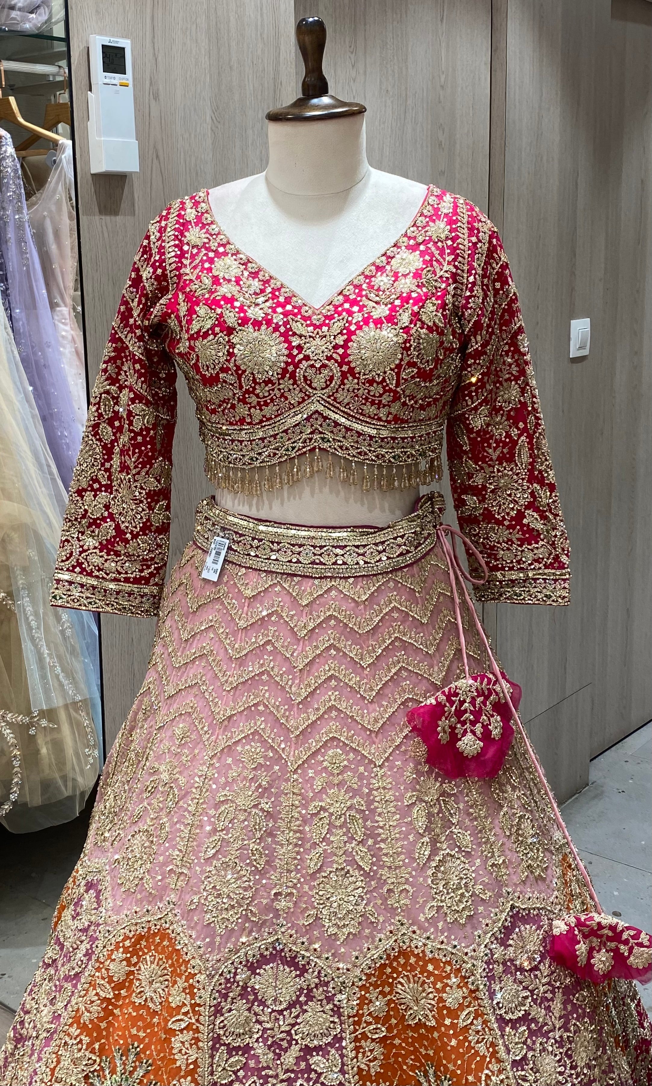 Pink Lehenga