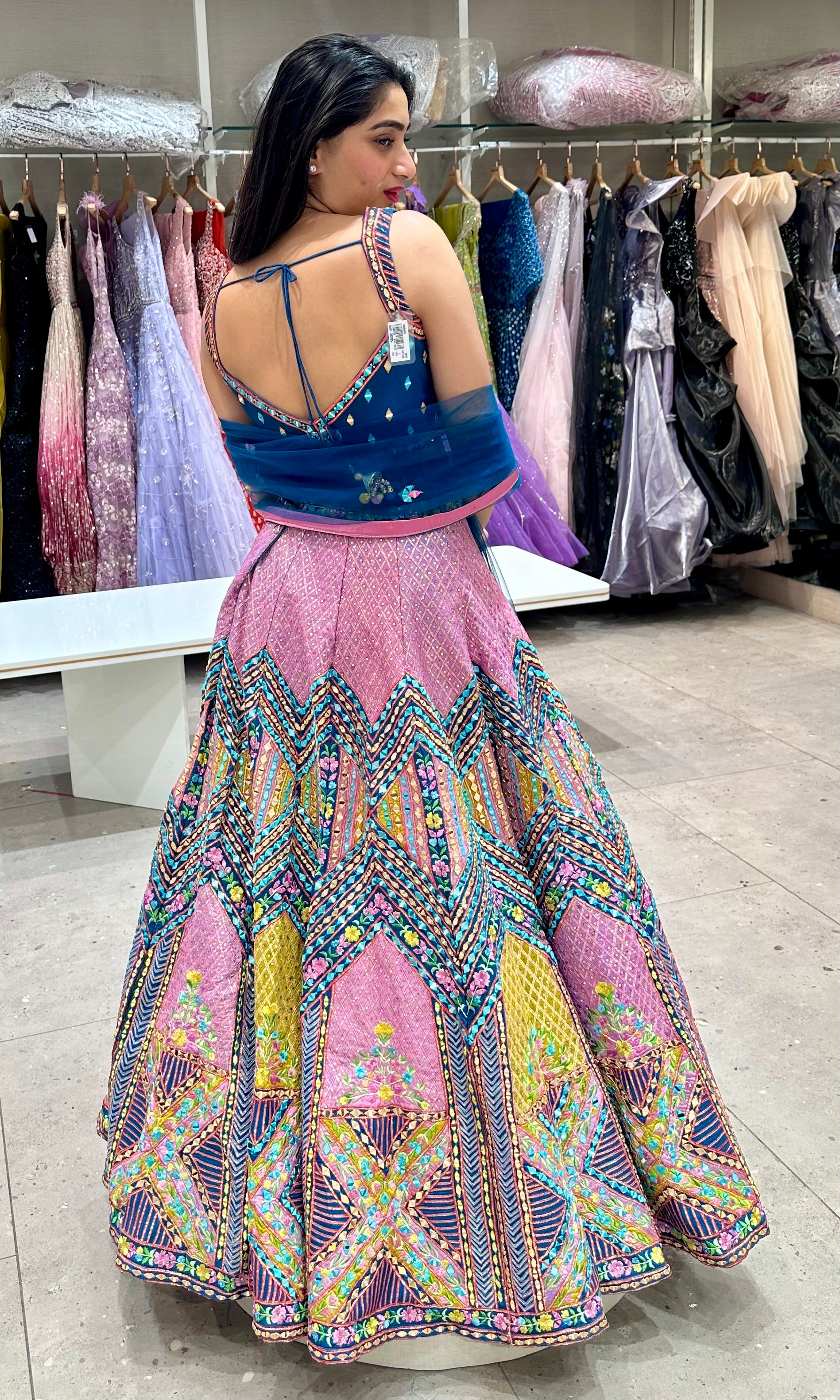 Candy Prism Lehenga