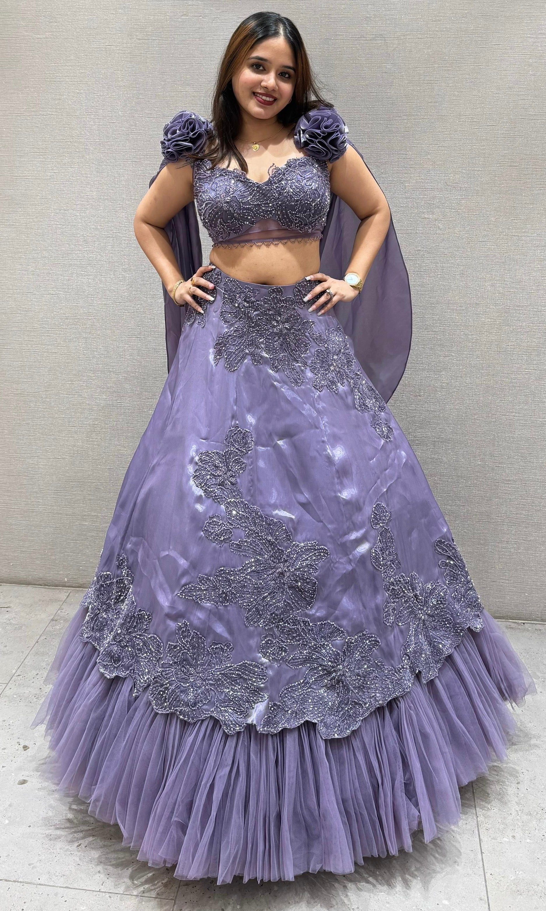 Purple Lehenga