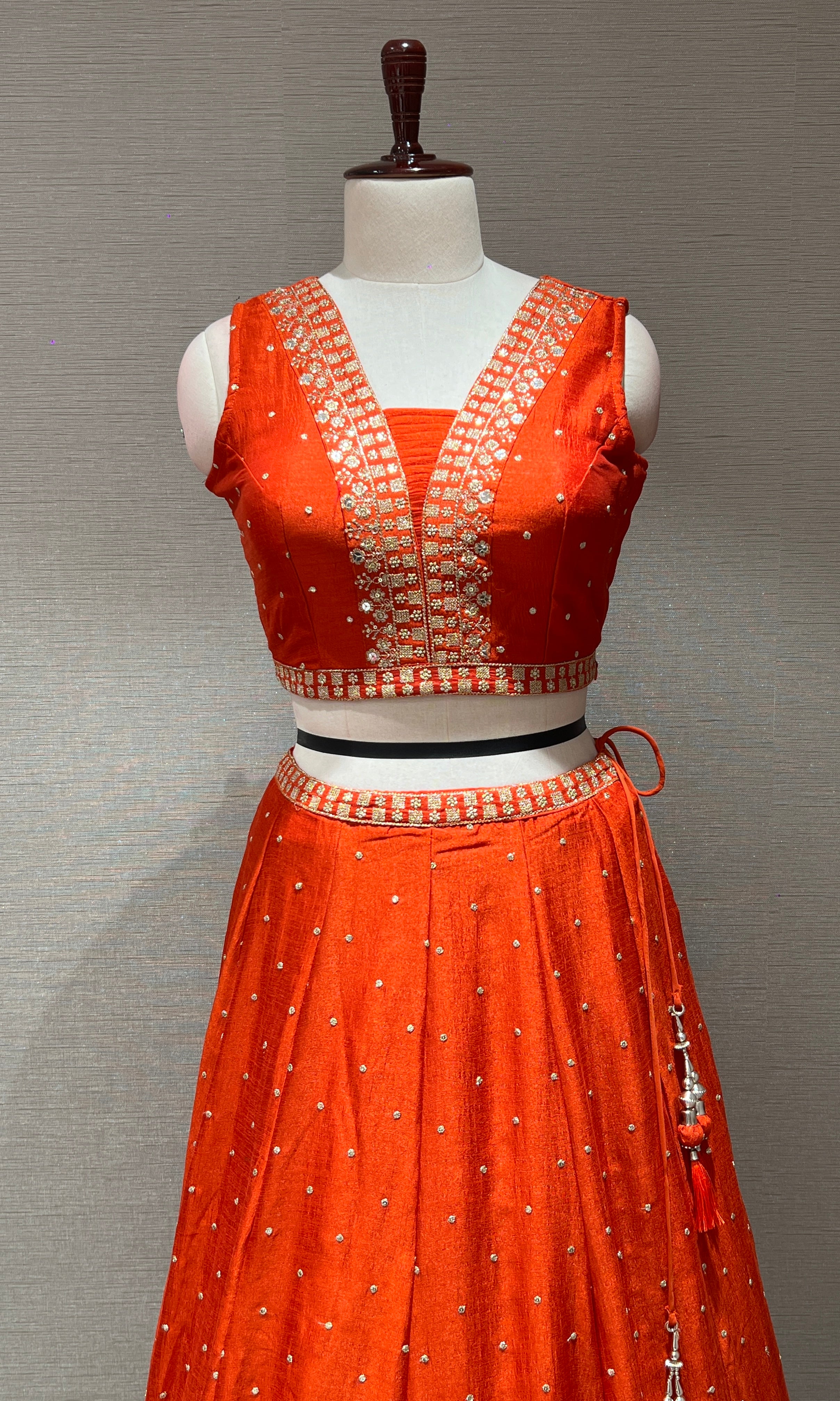 Orange Lehenga