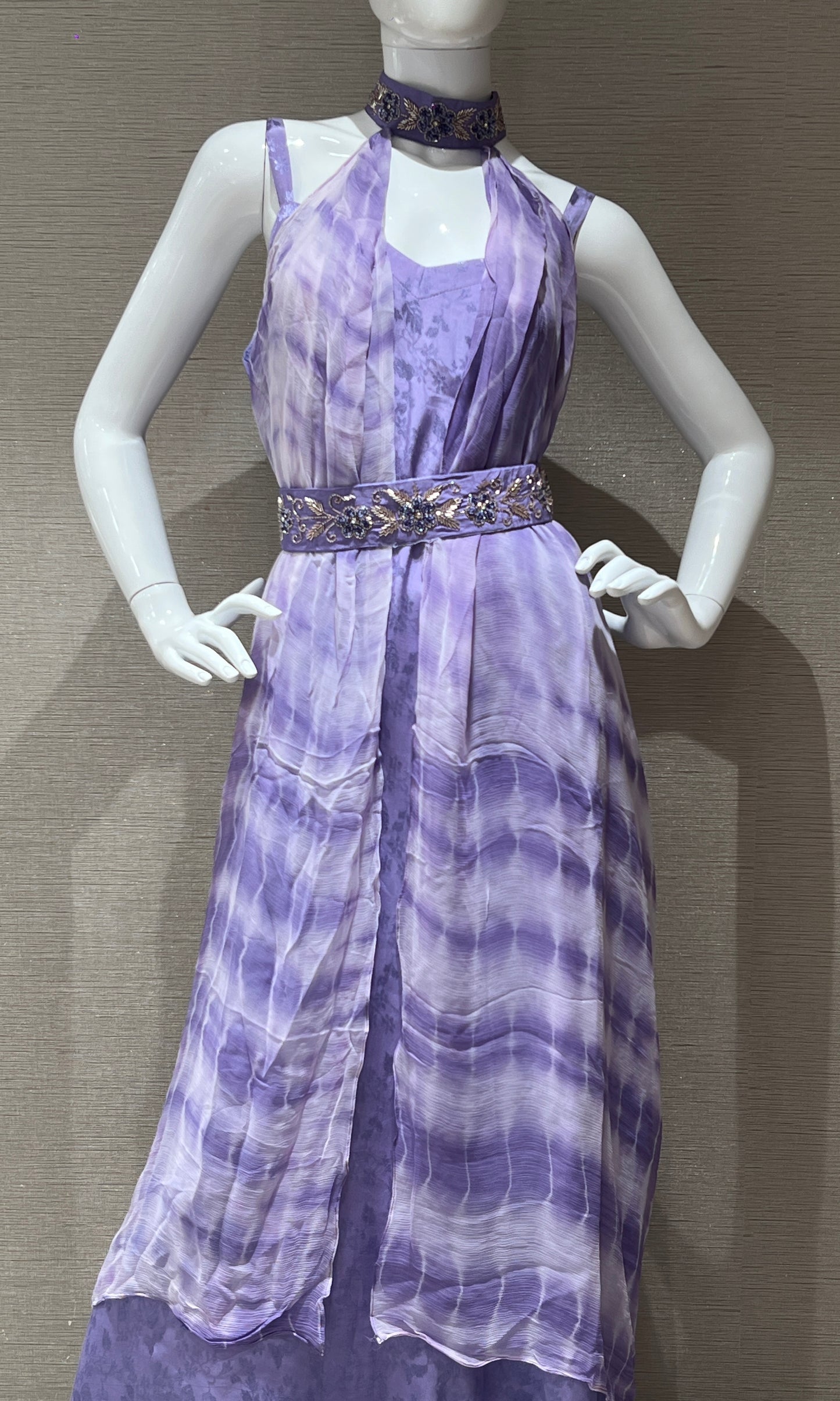 👗Lavender long dress