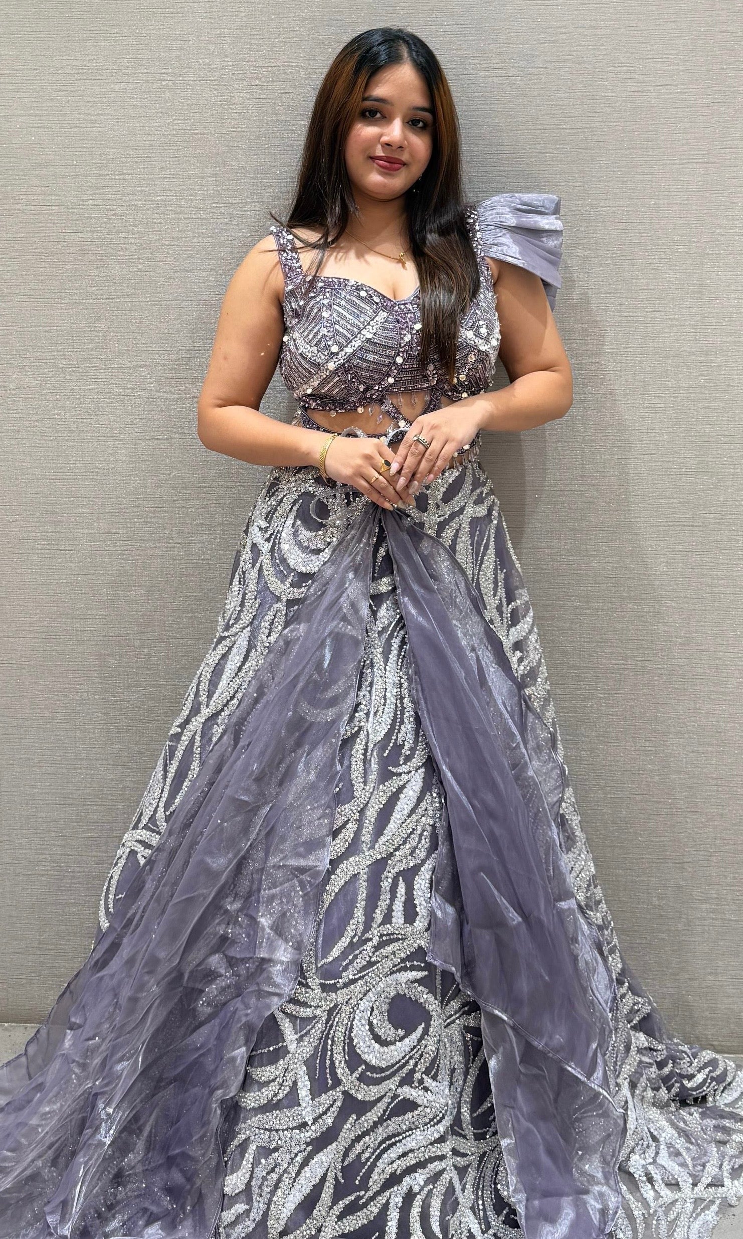 Light purple Lehenga