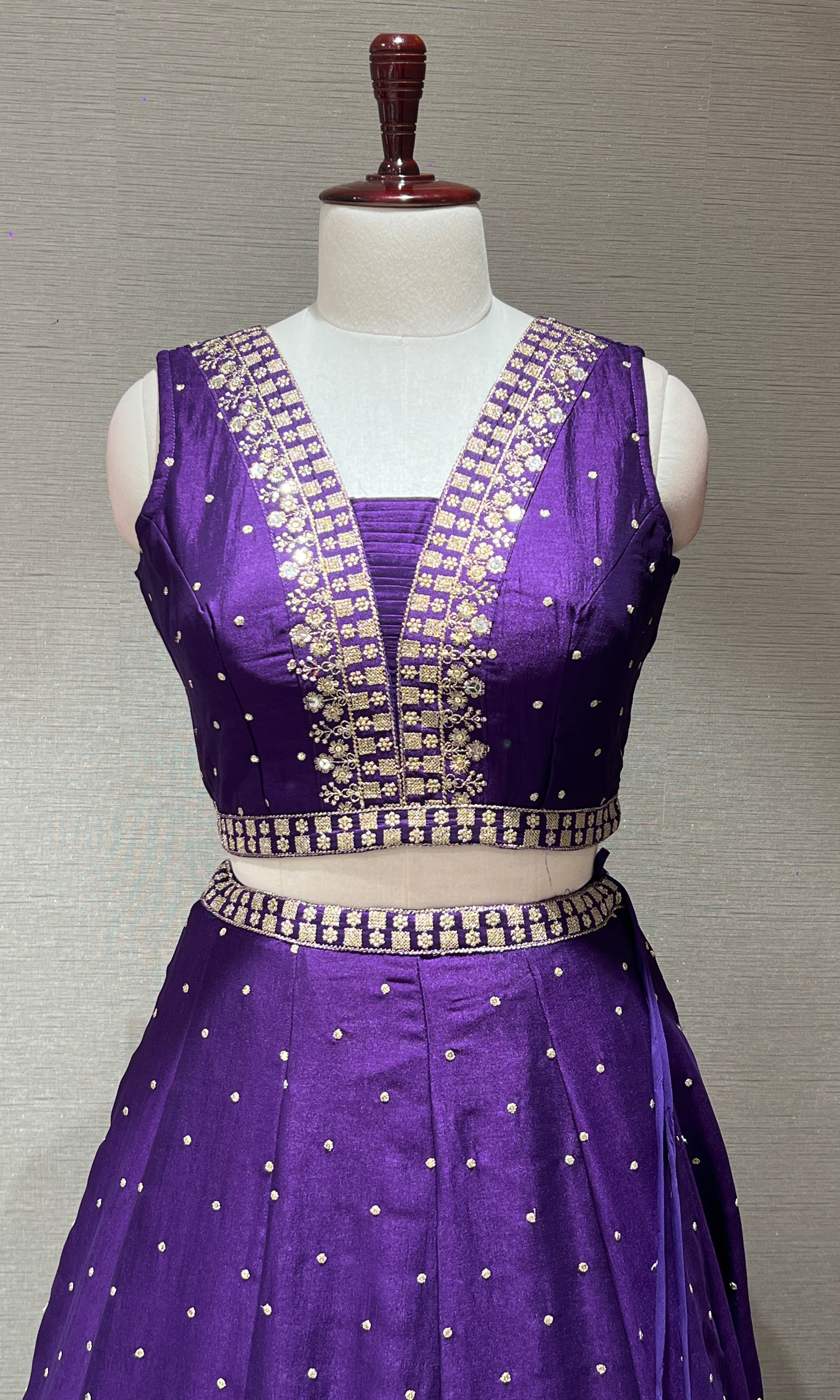 Purple Lehenga