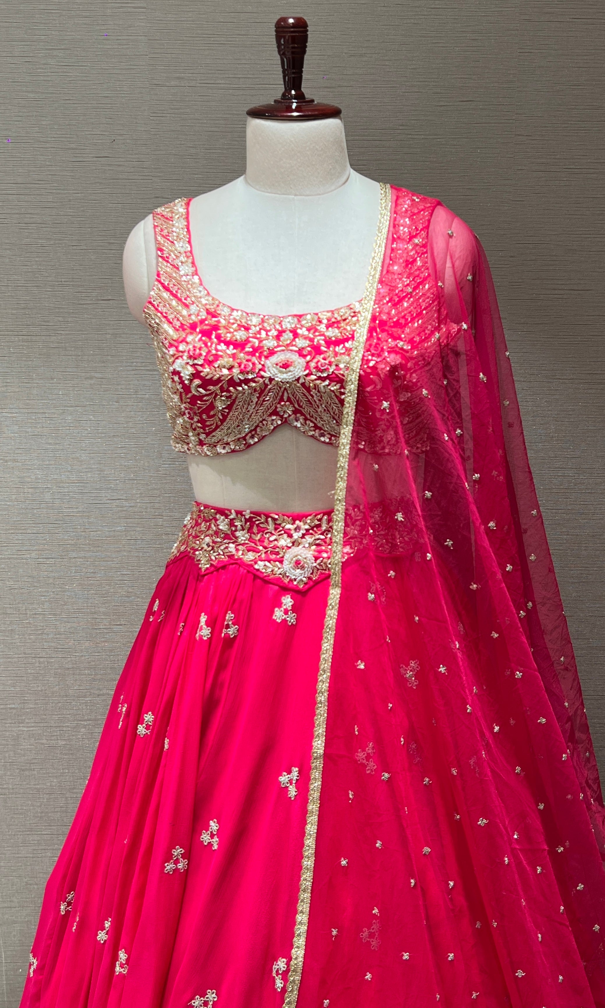 Pink Lehenga