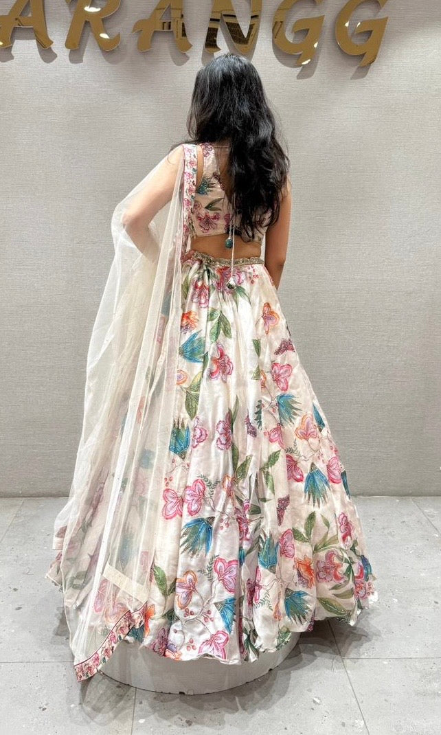 Fawn FloraL Ensemble LEHENGA